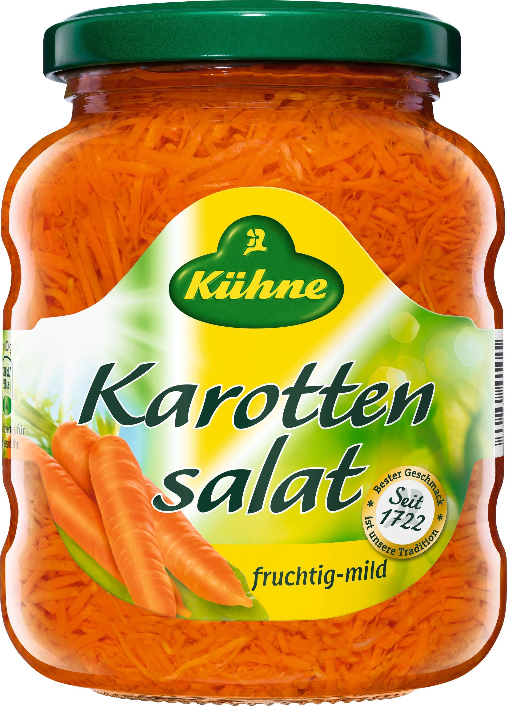 Kühne Gemüsekonserve, Kühne Karotten-Salat ATG 190g