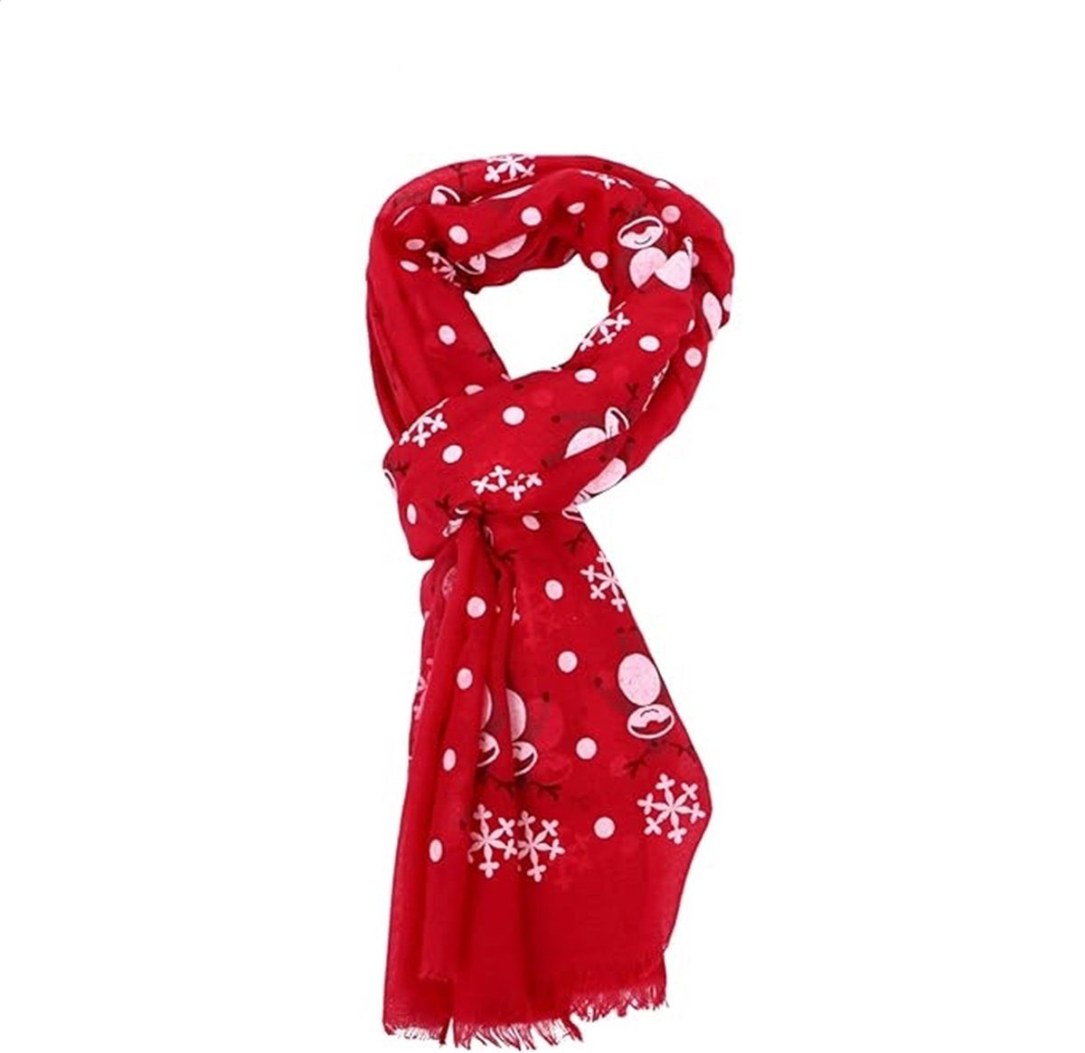 TUABUR Seidenschal Winterschal Feiertagspartys Rot warmer für Transparenter, Voile aus