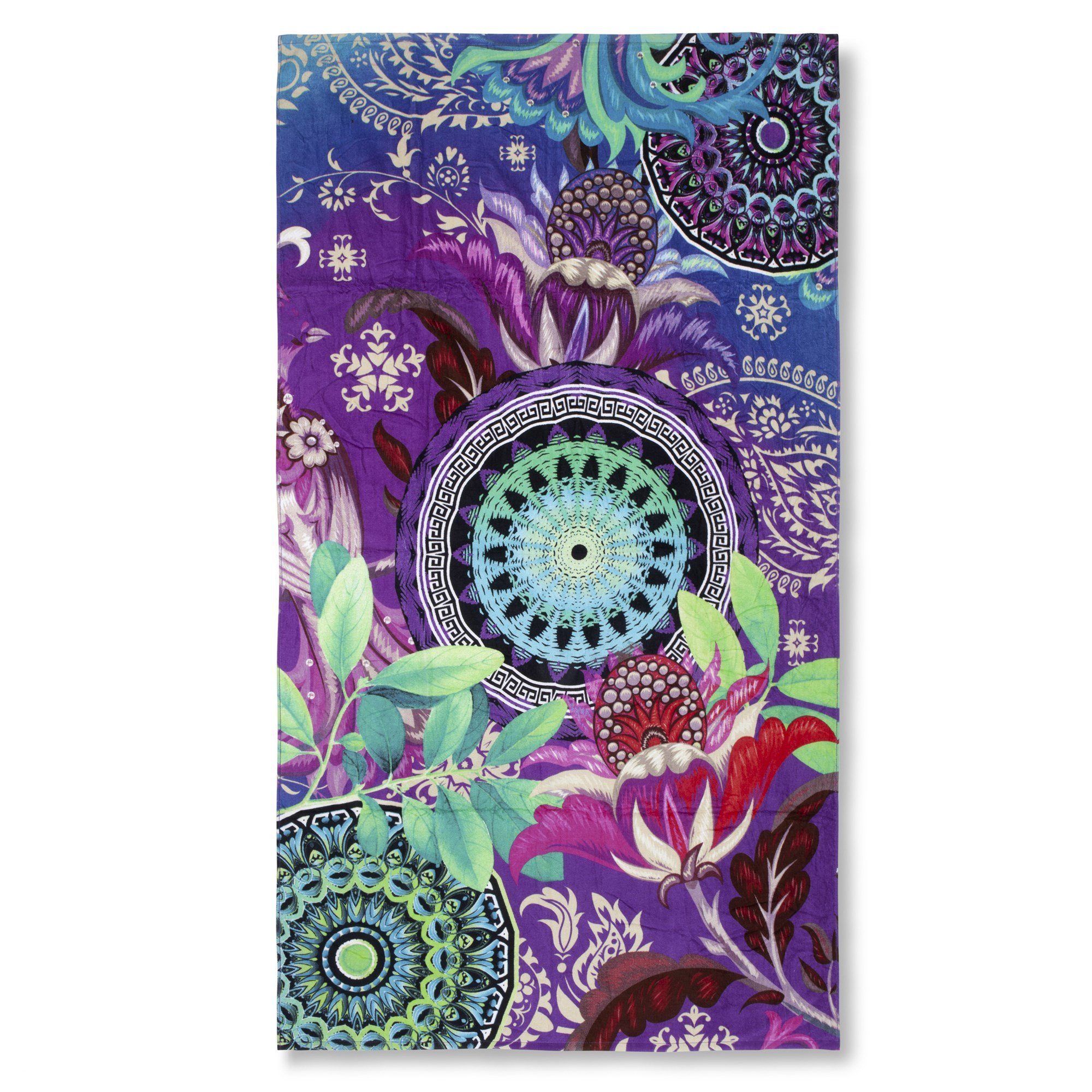 good morning Strandtuch AXELLE, Frotteevelours (1-St), Mandalas