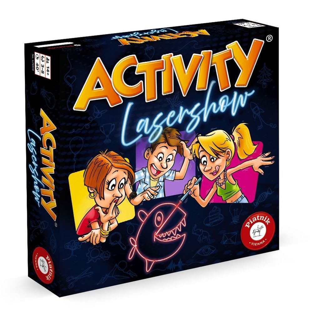 Piatnik Spielesammlung Partyspiel Activity Lasershow