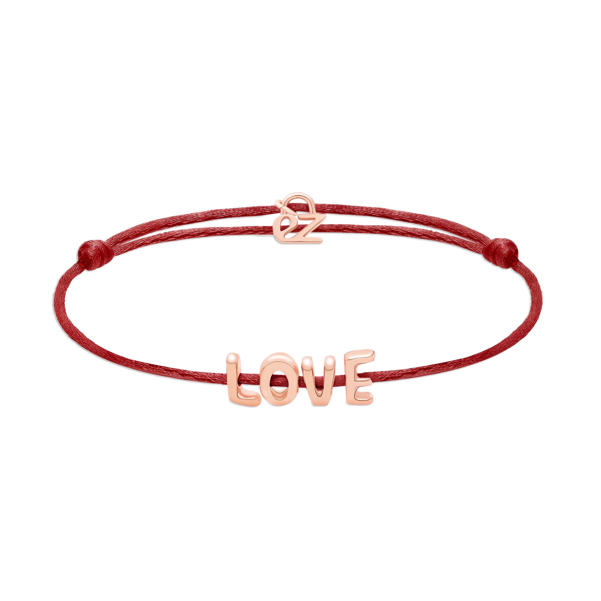 Echtzeit Armband Schmuck Geschenk Edelstahl-Nylon-Armband Love Letters