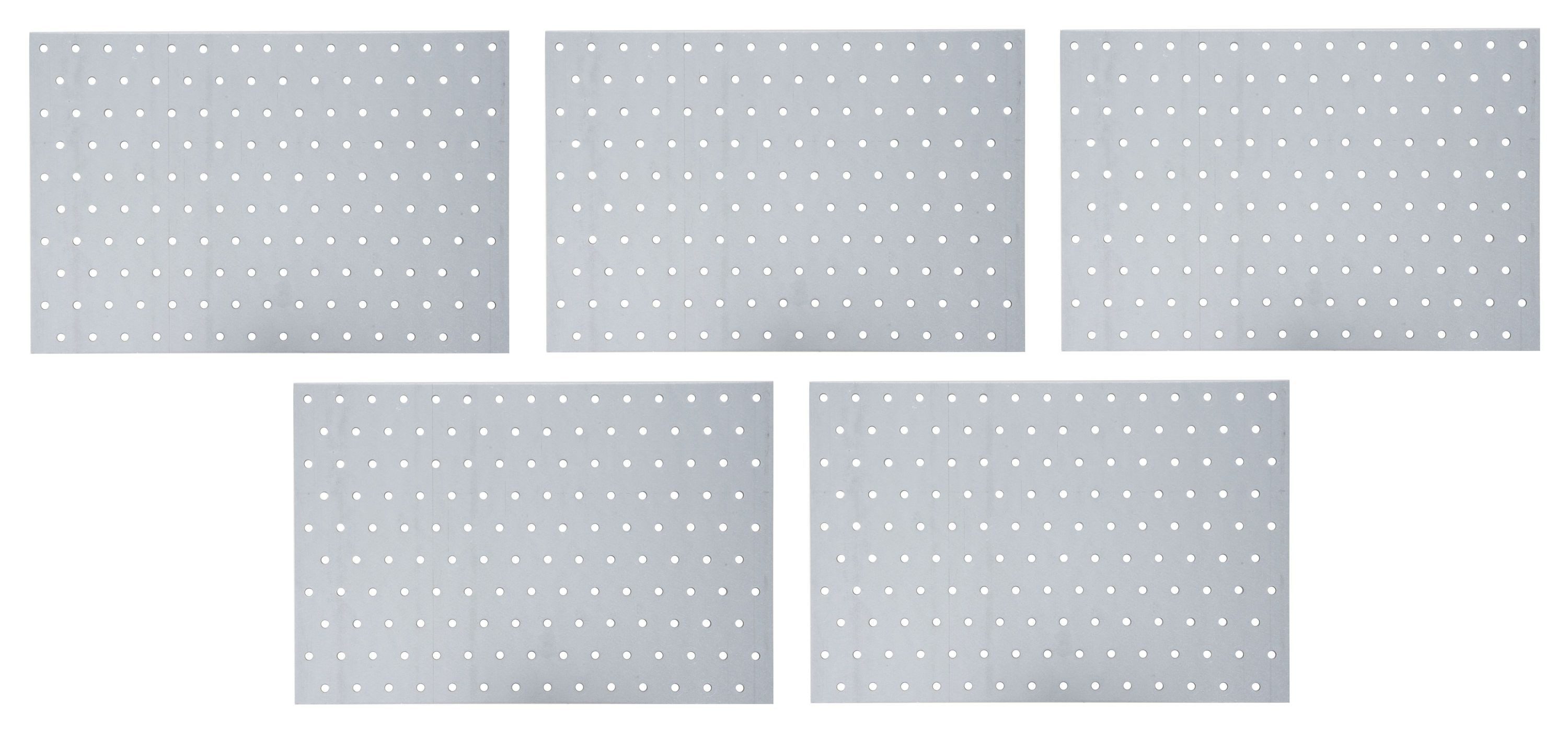 Alberts Winkelverbinder, 5x Lochplatte, verzinkt, verschiedene Größen