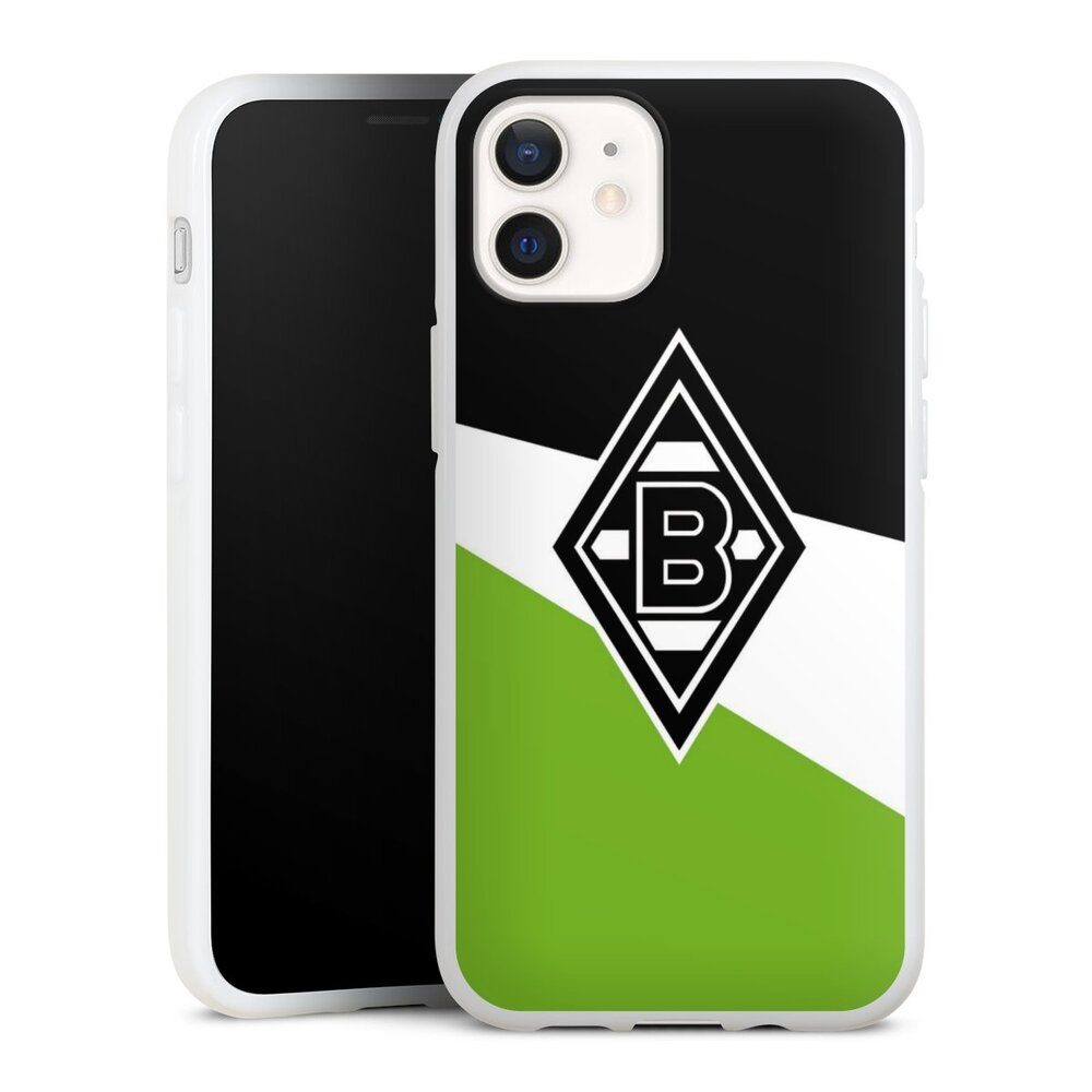 DeinDesign Handyhülle Borussia Mönchengladbach Gladbach Offizielles  Lizenzprodukt, Apple iPhone 12 mini Silikon Hülle Bumper Case Handy  Schutzhülle