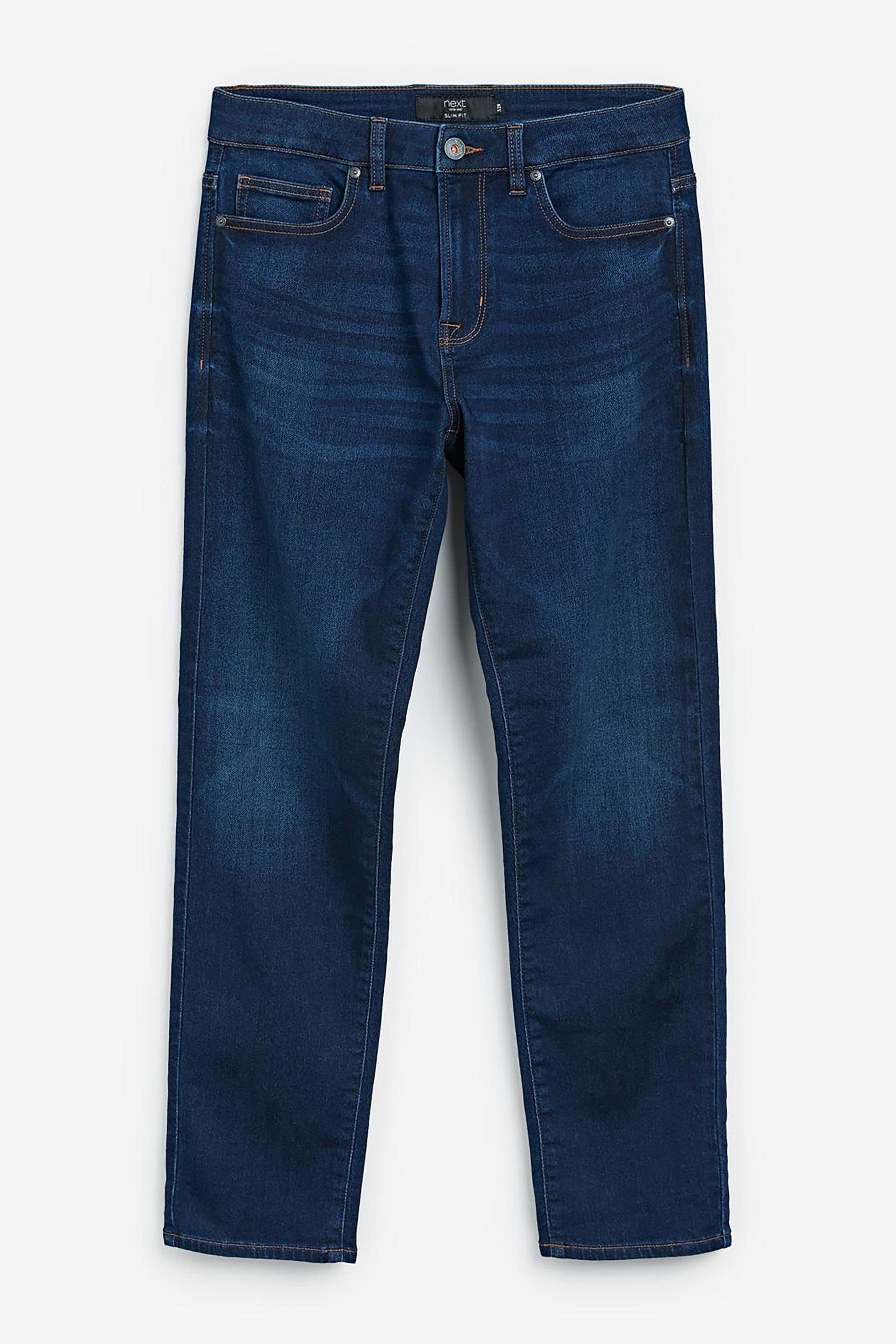 Next Slim-fit-Jeans Essential Slim Fit Jeans mit Stretch (1-tlg) Blue