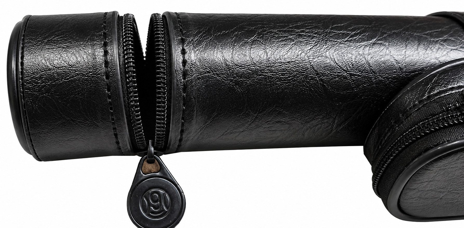 John West Billardqueue Billard Queue Köcher Tasche Schwarz + Zubehörtasche & Tragegurt, (1-tlg)