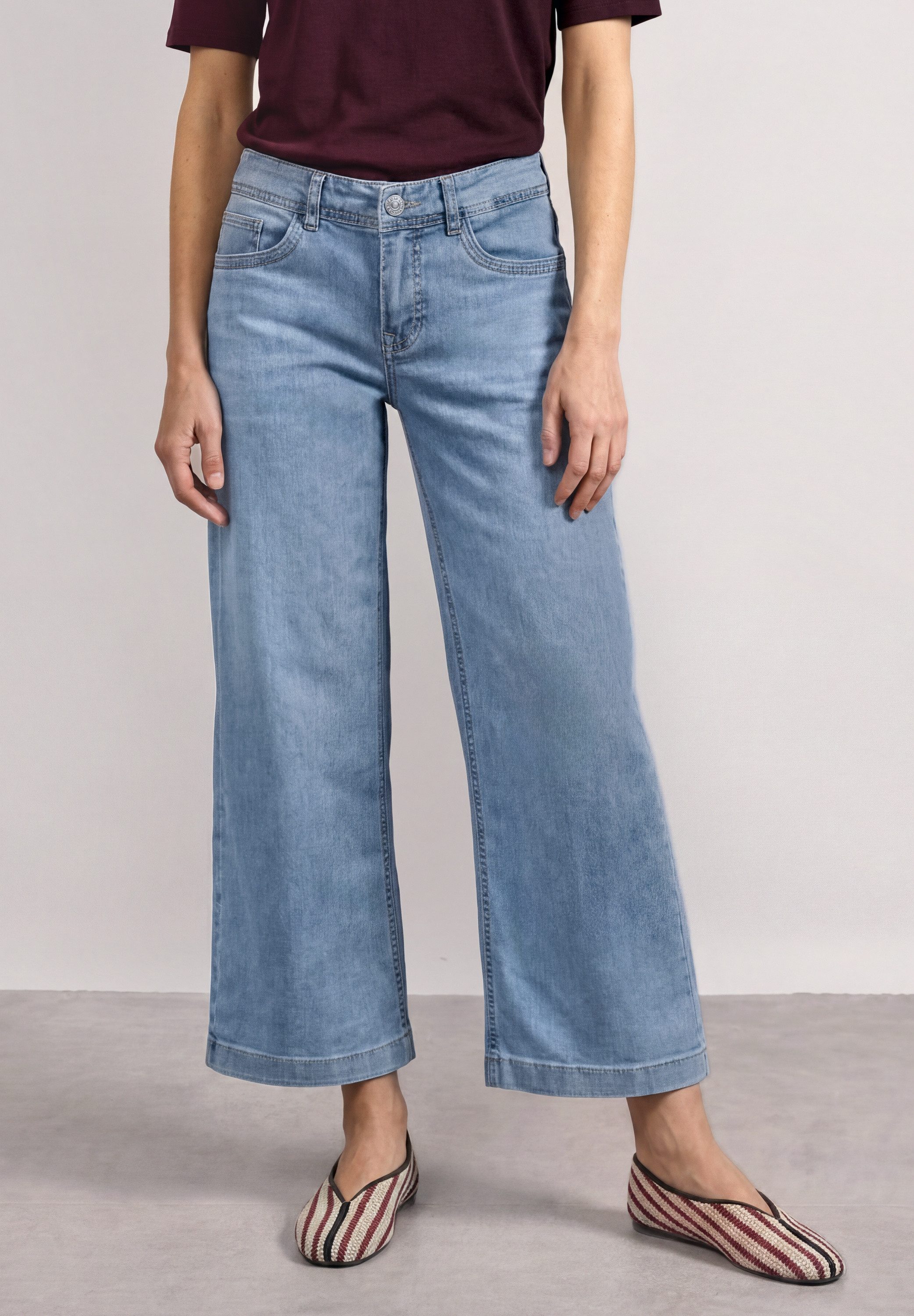 STREET ONE Loose-fit-Jeans 5-Pocket-Style