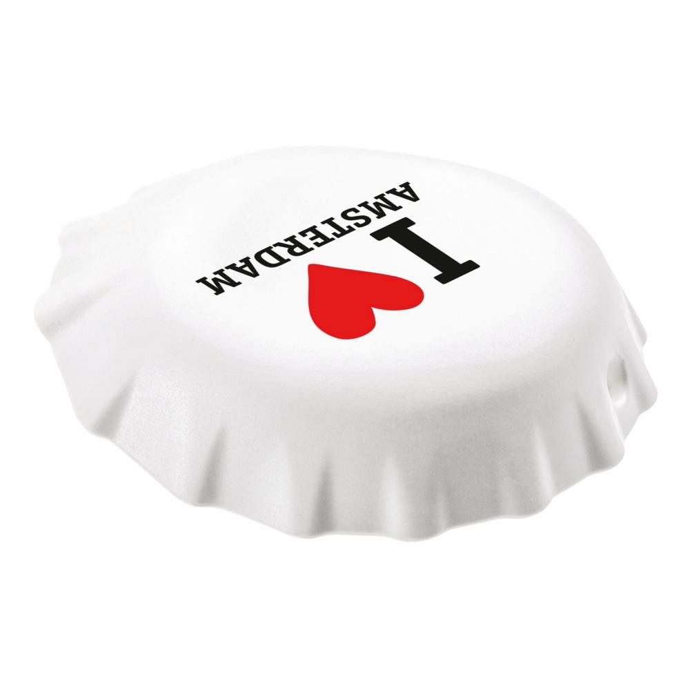 KOZIOL Flaschenöffner Plopp I Love Amsterdam