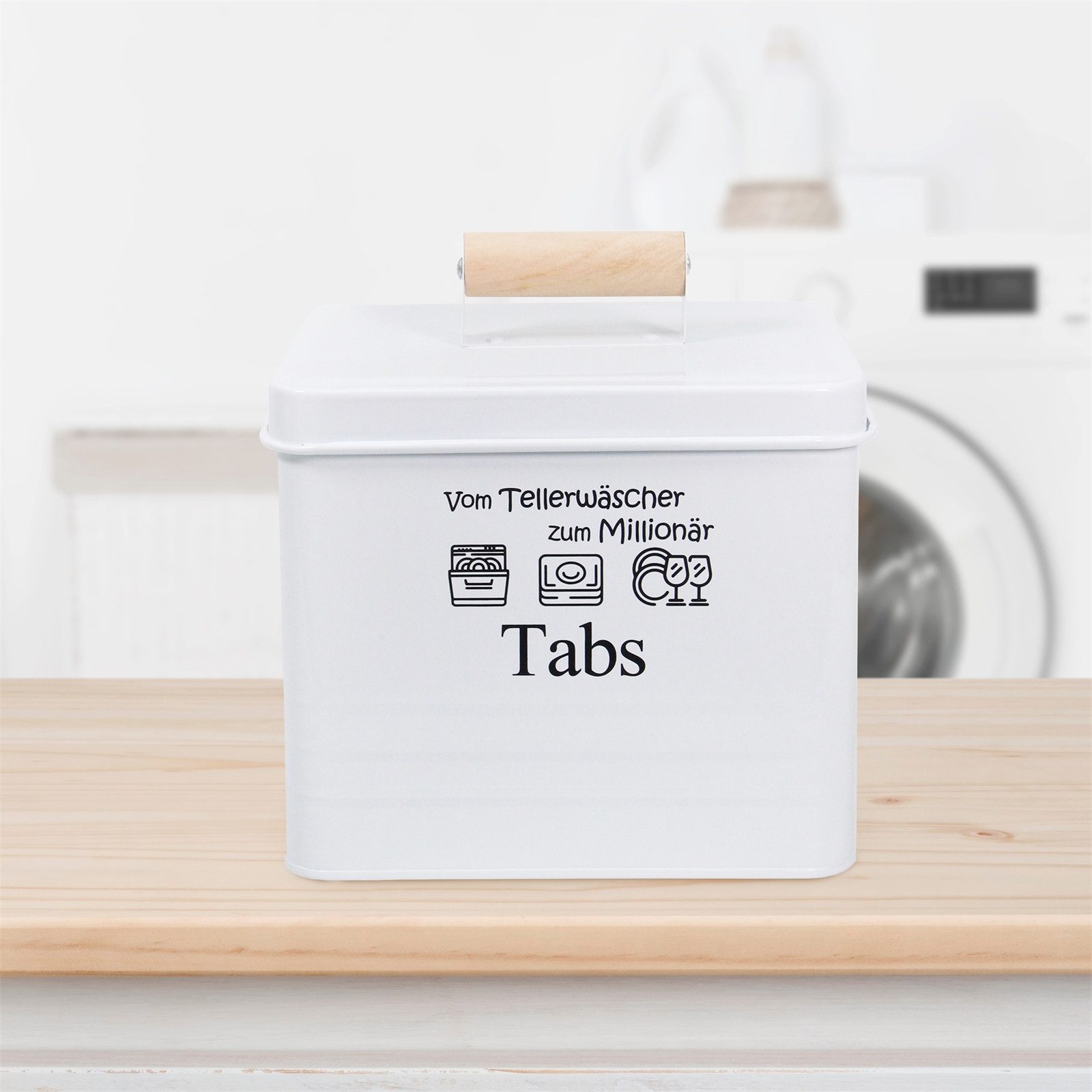 HTI-Living Aufbewahrungsdose Aufbewahrungsbox Geschirrspültabs Landhaus (St günstig online kaufen