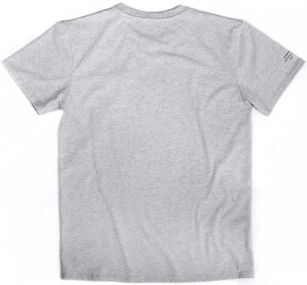 Walton Grey Kurzarmshirt T-Shirt Pocket Merlin