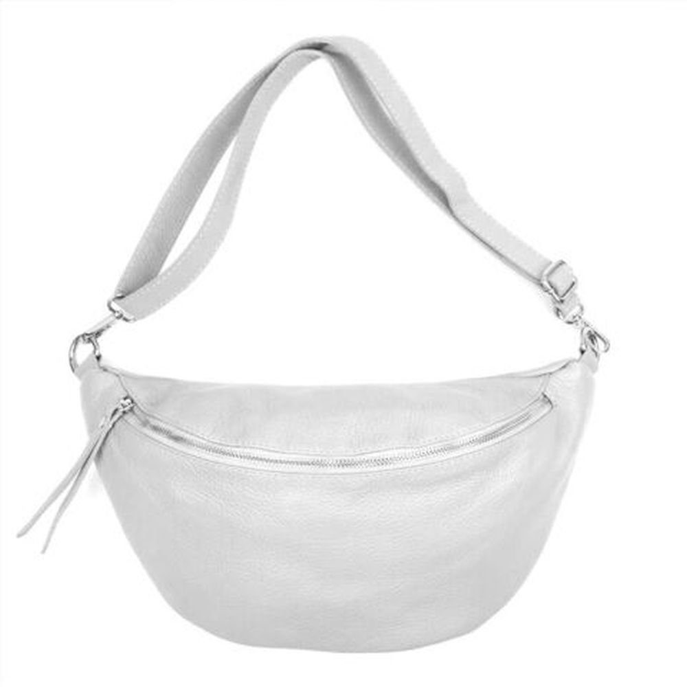 Bauchtasche Bodybag Cross Bag Damen Bauchtasche echt Leder made in Italy