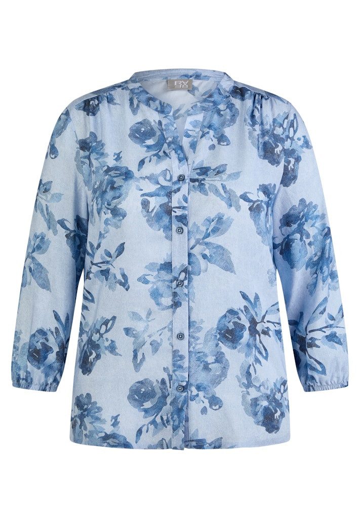 Blusenponcho Rabe / Da. Bluse / Bluse