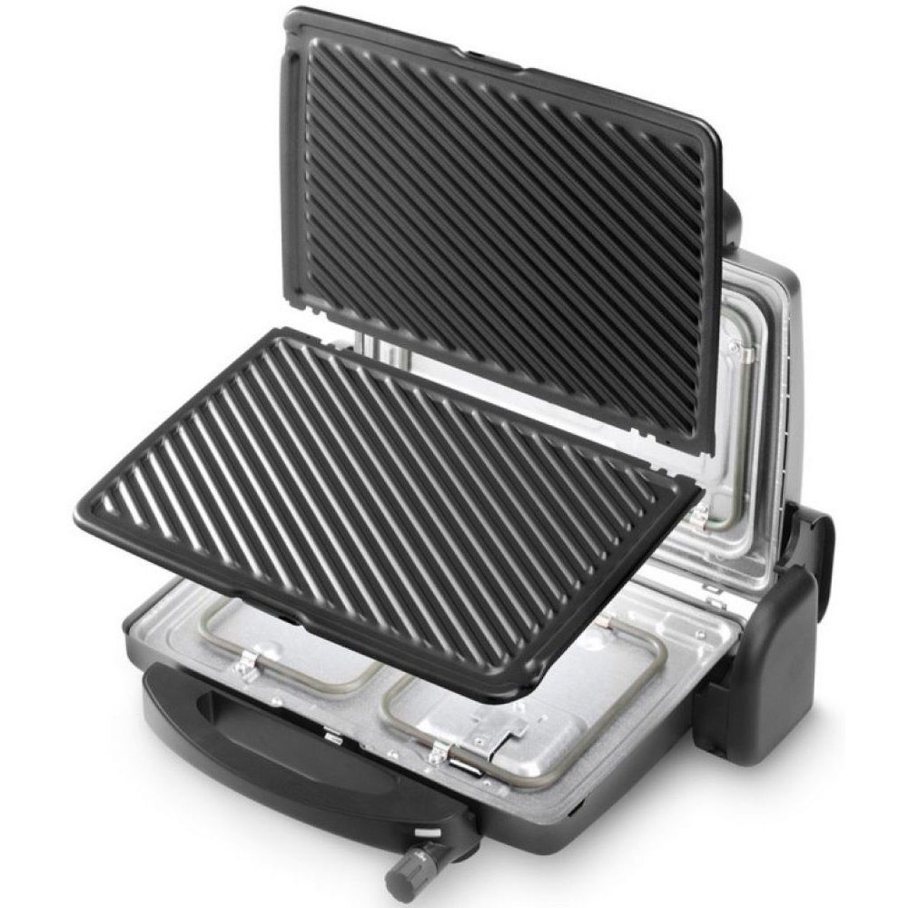 KENWOOD Kontaktgrill HG600.BK - Kontaktgrill - schwarz, 1600 W