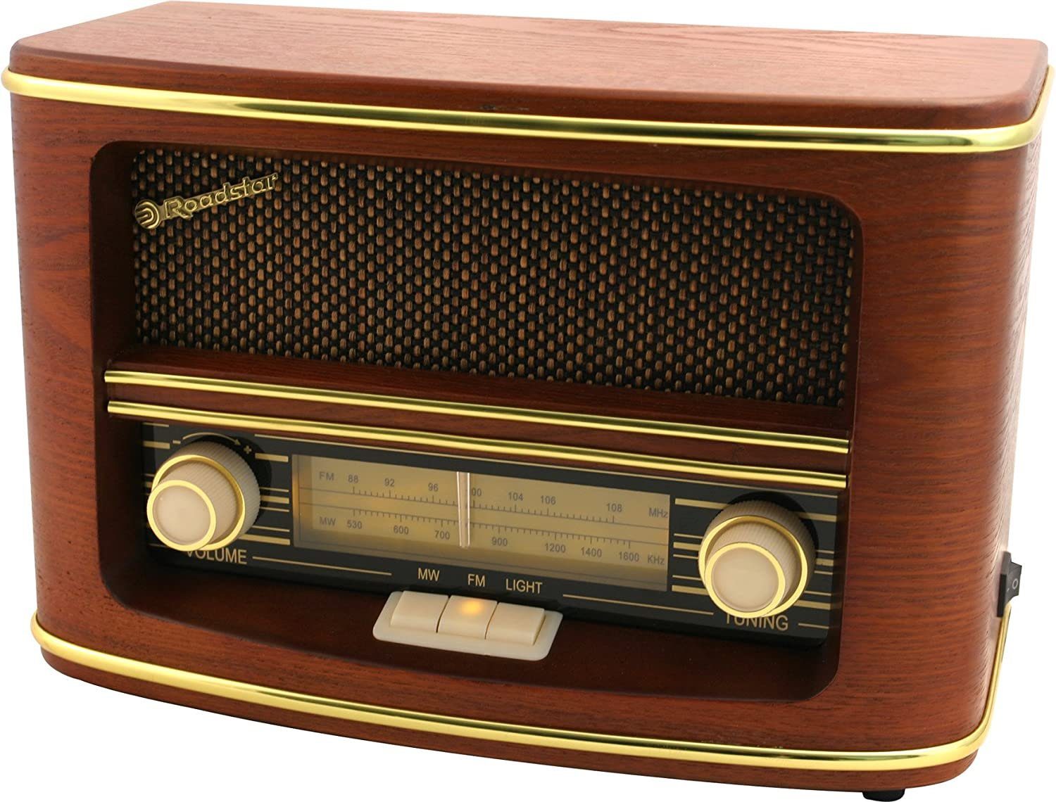 Roadstar HRA-1500/N Radio - klassisch, AM und FM Tuner Radio