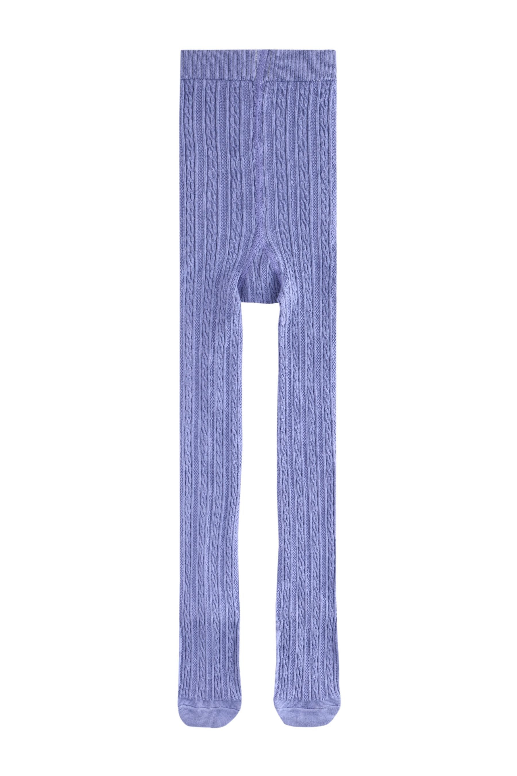 Next Strickstrumpfhose Strumpfhose in normaler Länge mit Zopfmuster (1 St)