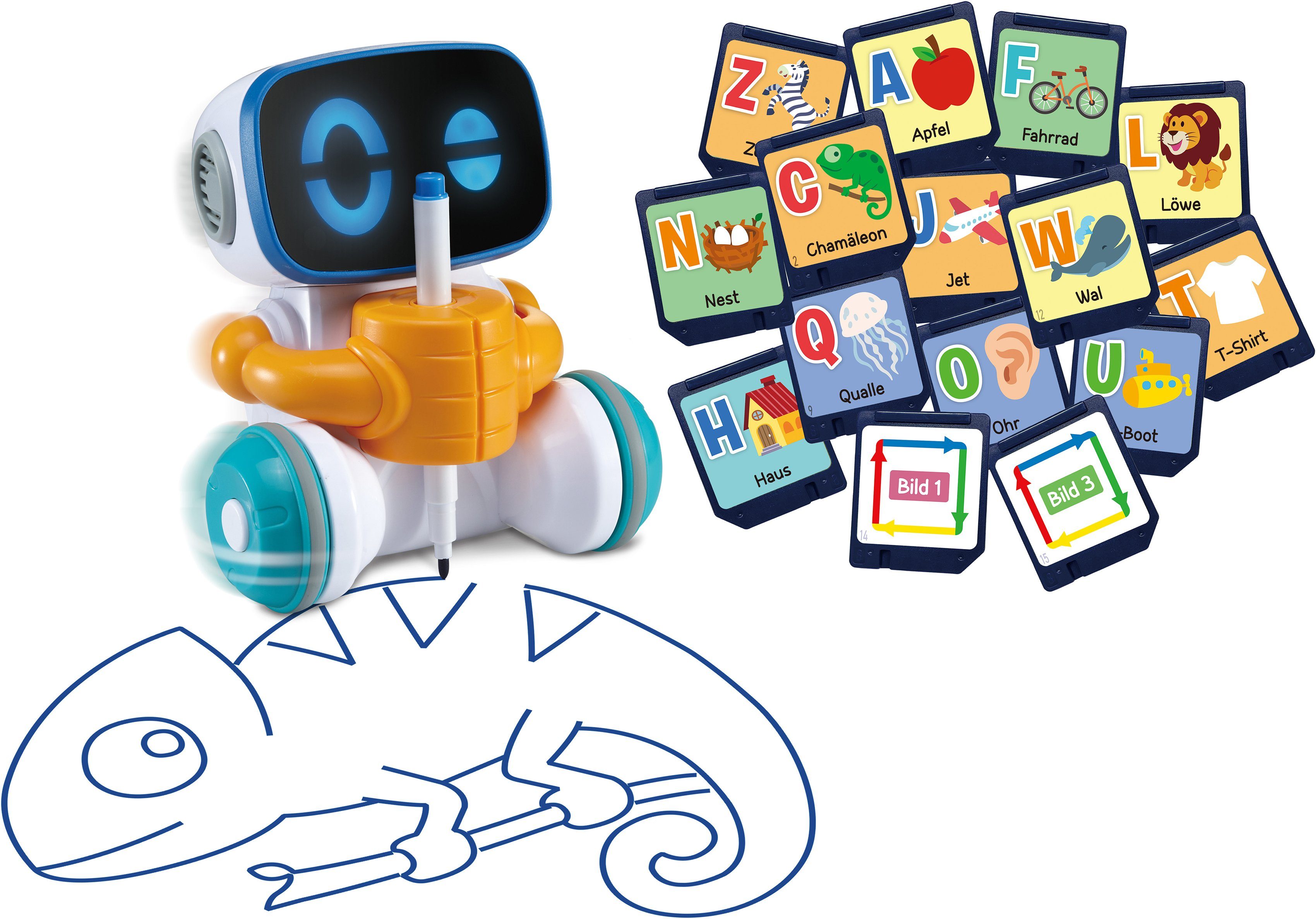 Lernspielzeug Ready Set School, Codi, der clevere Mal-Roboter