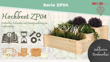 Modo24 Kräuterbeet ZP04, 3- stufig Hochbeet aus Holz Gartenbeet Pflanzbeet Farben und Größen
