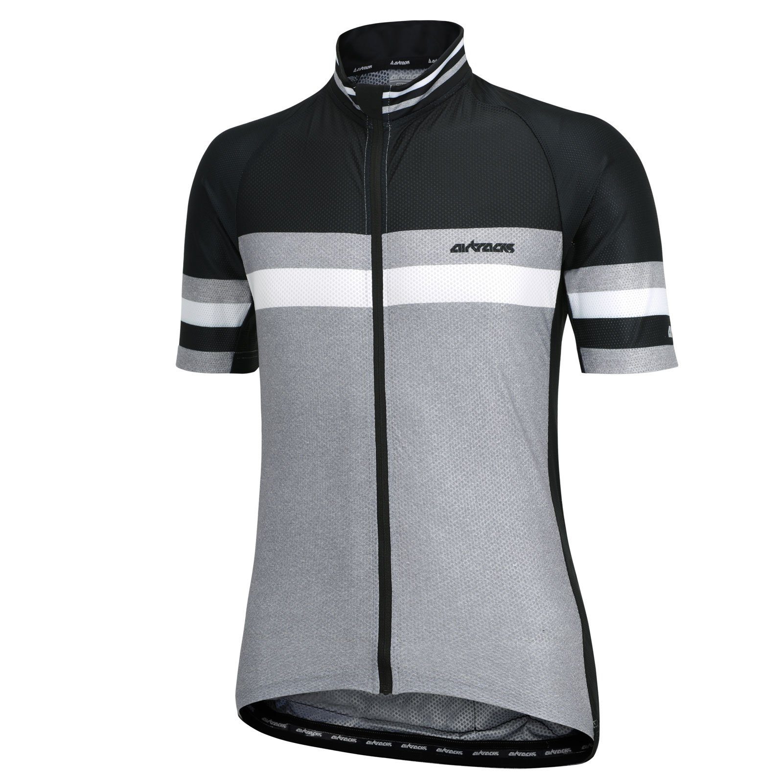 Airtracks Radtrikot Herren Fahrradtrikot Kurzarm Pro Line III (atmungsaktives Radtrikot - Jersey mit Quick Dry & Anti-UV) » S M L XL XXL XXXL «