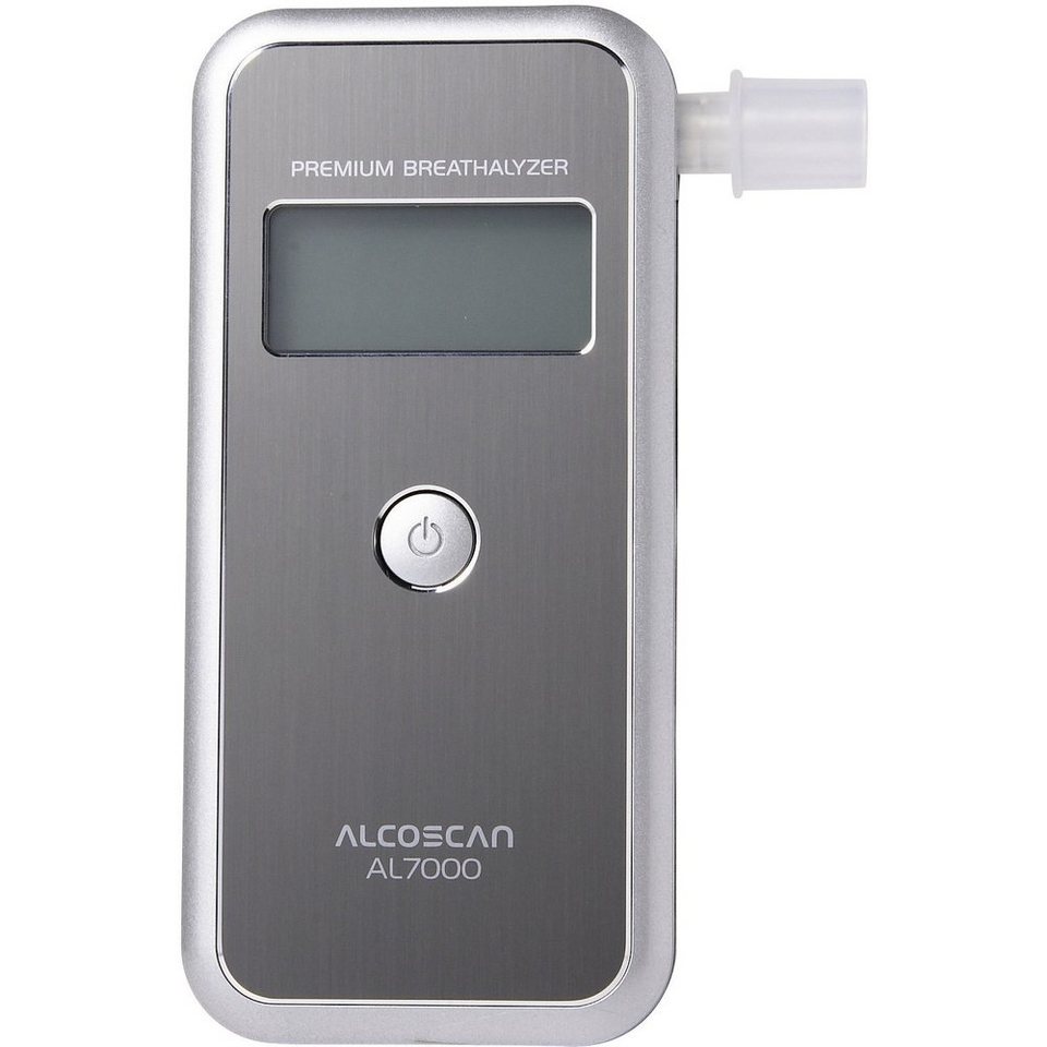 ACE Alkohol-Teststreifen ACE AL7000 Alkoholtester Silber 0 bis 4 ‰  auswechselbarer Sensor, inkl