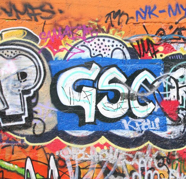 Express Graffiti, Küchenrückwand (1-tlg) Küchen