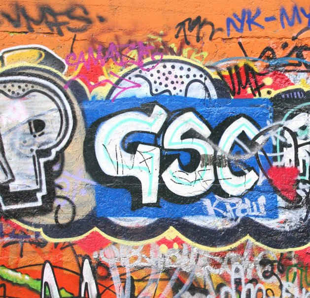 Express Küchen Küchenrückwand Graffiti, (1-tlg)