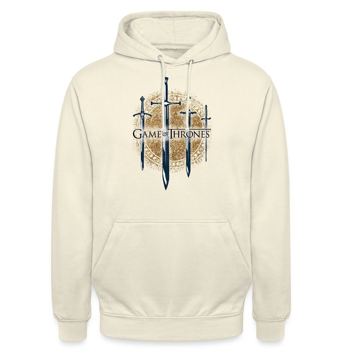 Spreadshirt Hoodie Game Of Thrones Schwerter der Königshäuser Unisex Hoodie (1-tlg)