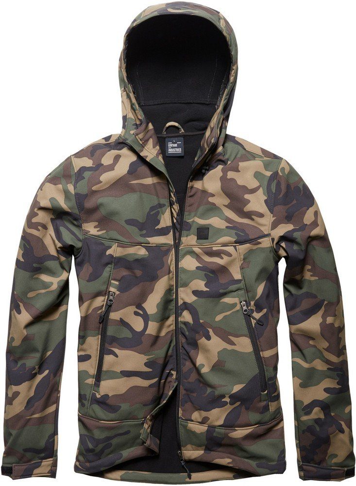 Vintage Industries Softshelljacke günstig online kaufen