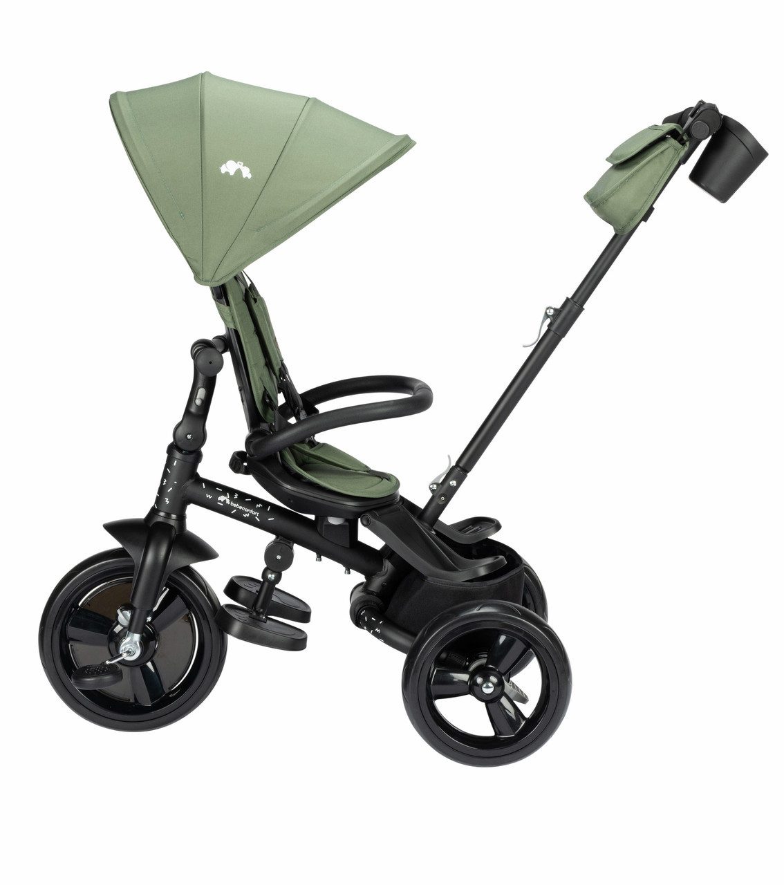 Bebeconfort Kinder-Buggy Bebeconfort Windy, Dreirad mit Schubstange, 10 Mon. bis 4 Jahre, 0–25, Wächst mit deinem Kind mit Komfort bei jeder Fahrt Kompakt zusammen…