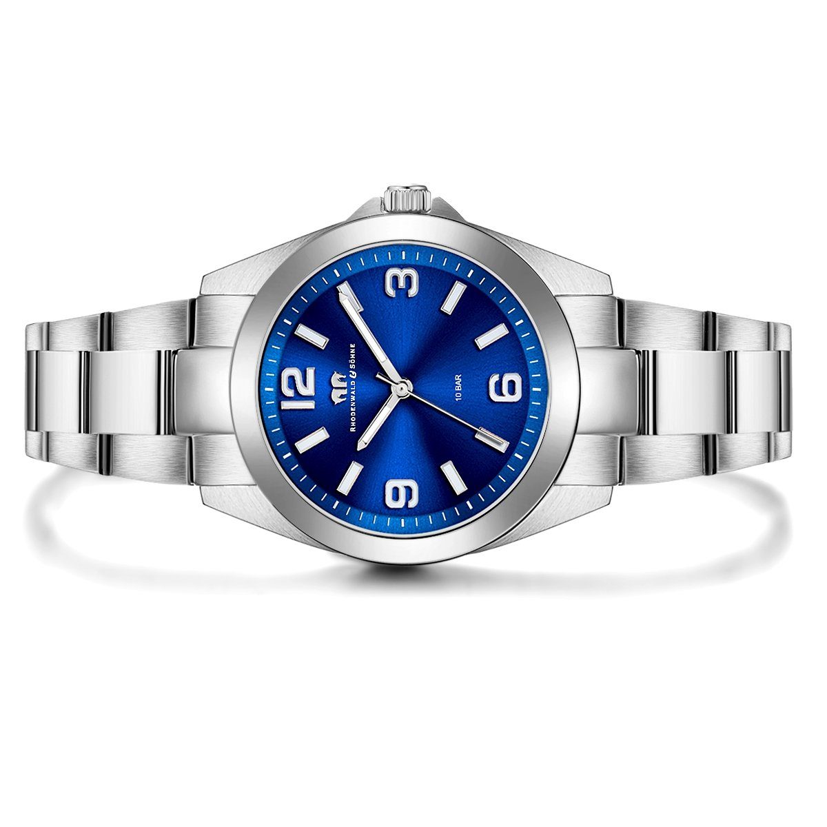 Rhodenwald & Söhne Quarzuhr Majestia silber, Quarzuhr günstig online kaufen