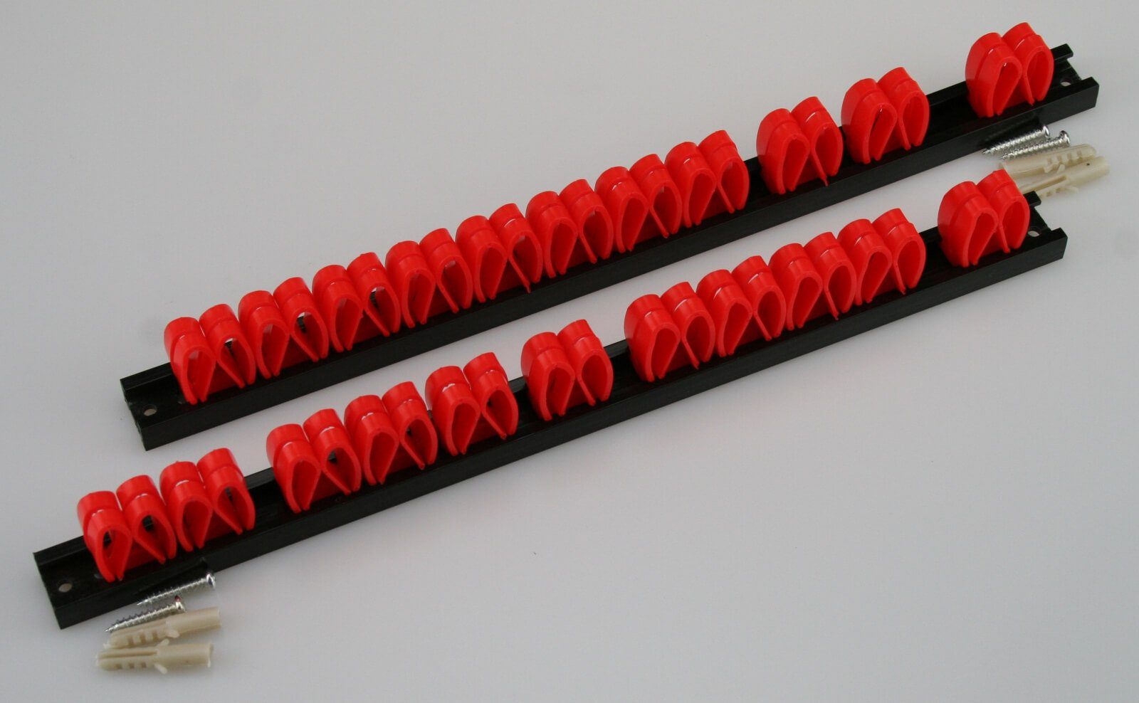Easy Work Wandhalterung 2er Set Werkzeug Wandleiste Werkzeugleiste Gerätehalter 2x 30cm
