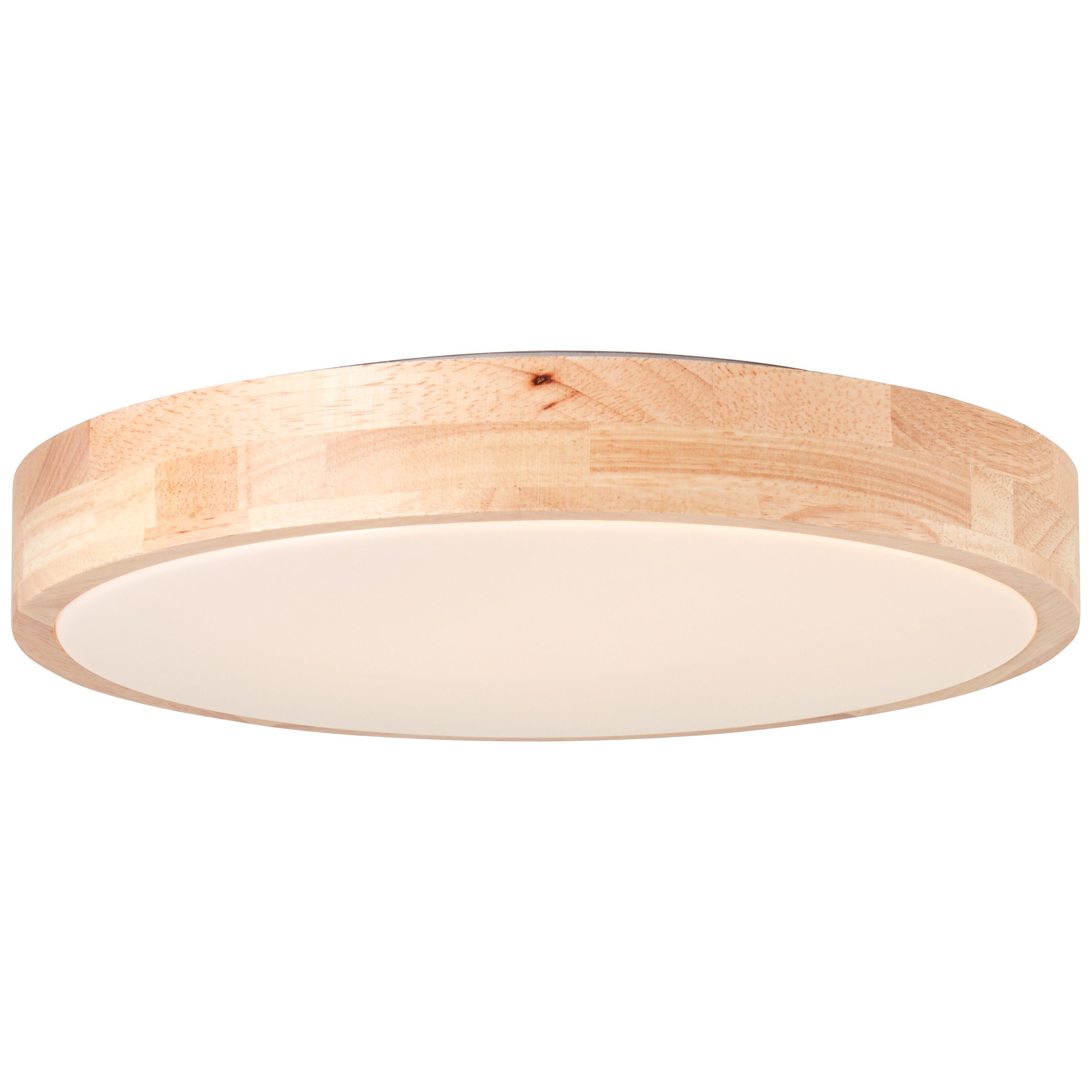 Brilliant Deckenleuchte Moreen holz, 14 Holz/Kunststoff/Metall, Deckenleuchte W LE LED 34cm 1x Moreen