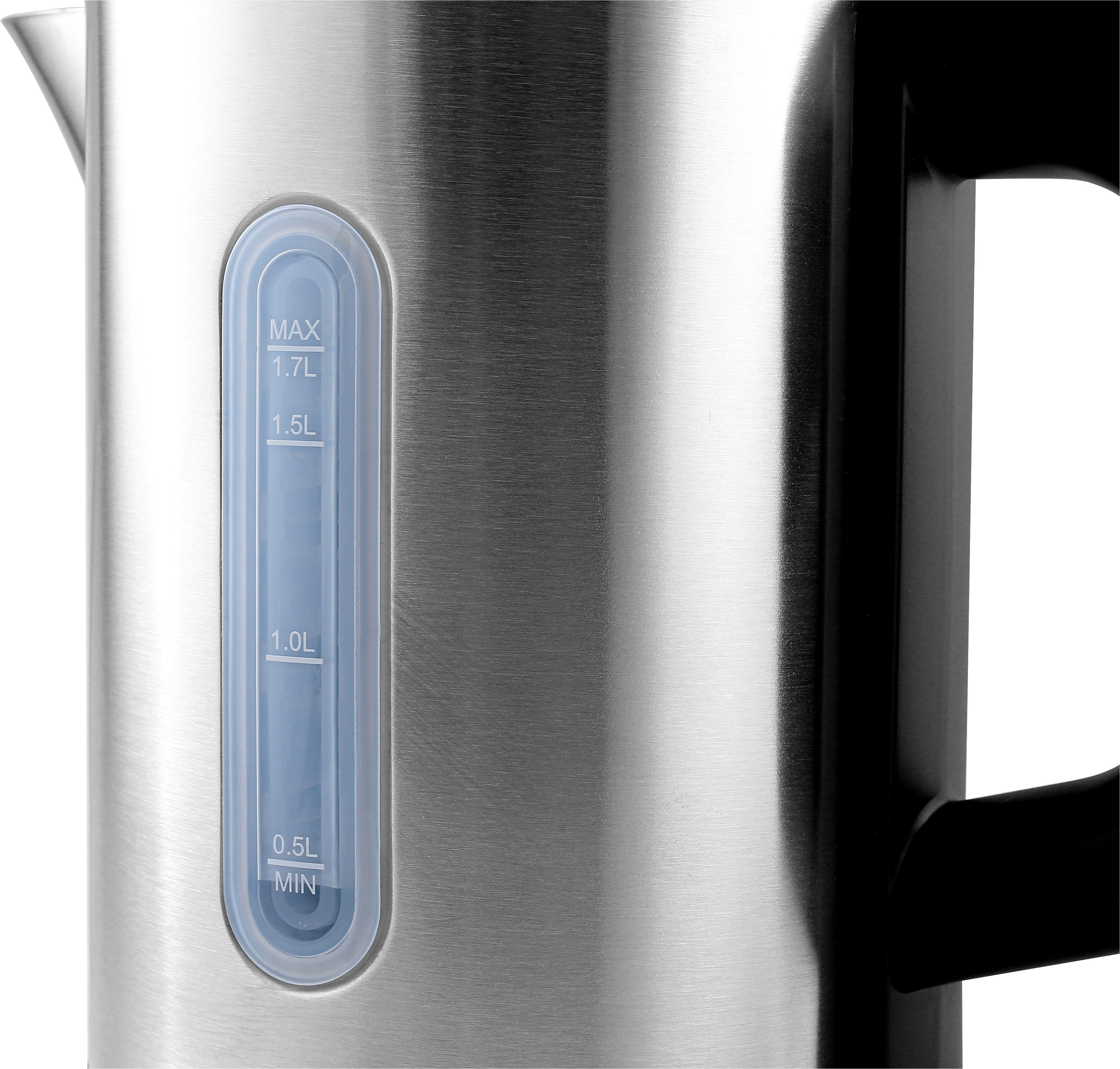 Hanseatic Wasserkocher HWK1752200SD, 1,75 l, 2200 W