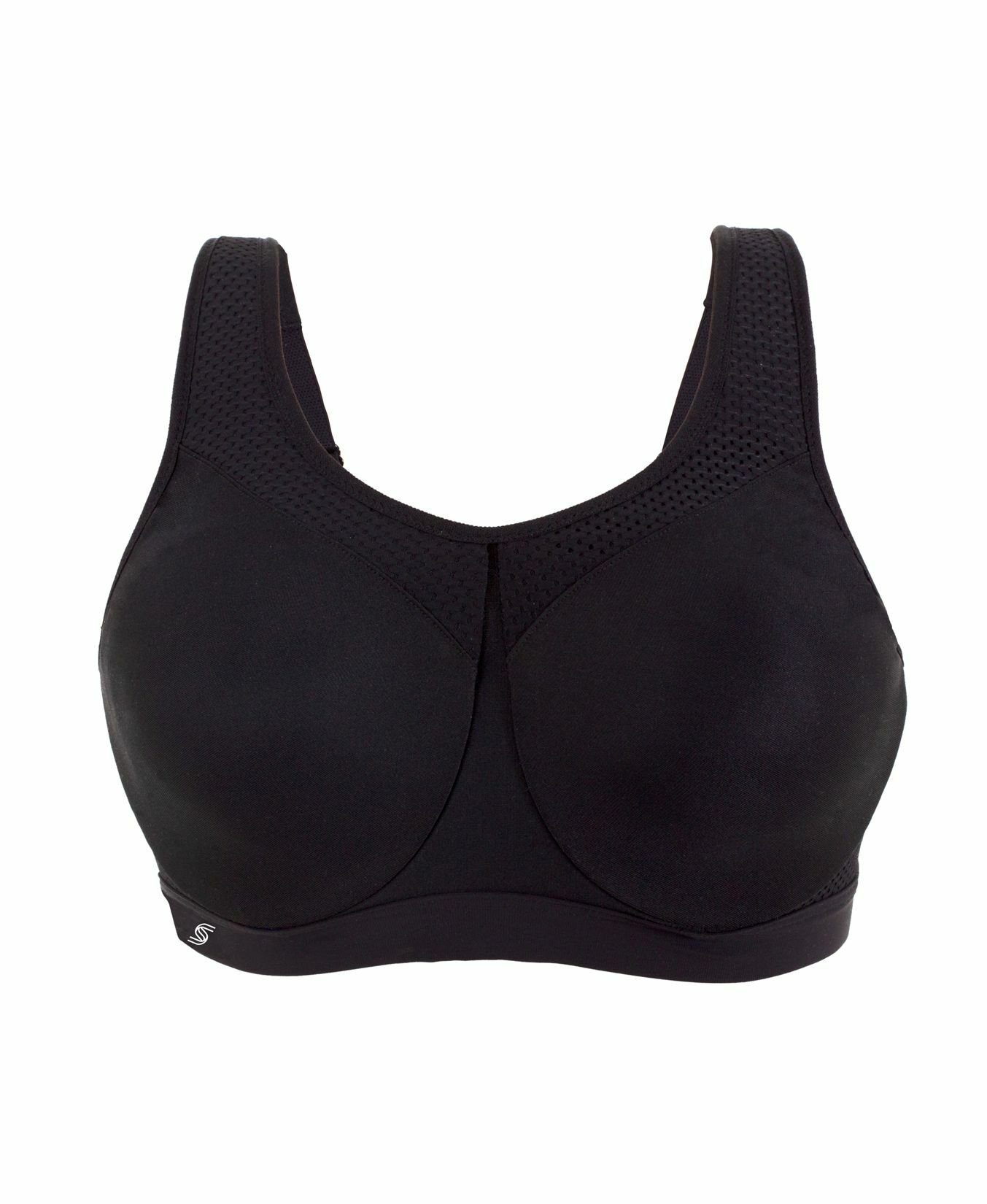 GLAMORISE Bügel-BH mit WonderWire Technologie, Sport BH für eine hohe Belastung