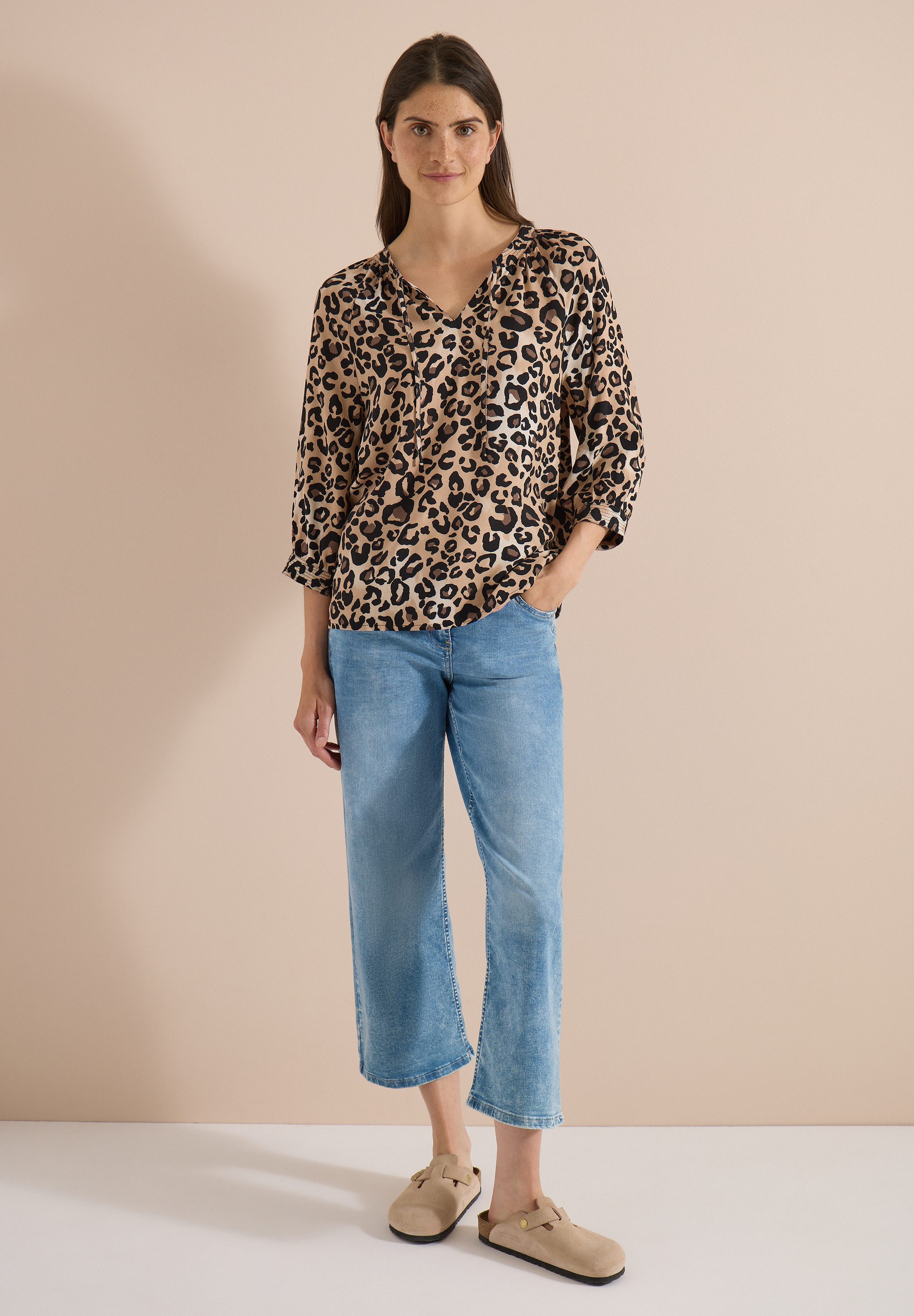 CECIL Shirtbluse mit 3/4 Ärmeln