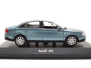 Maxichamps Modellauto Audi A6 1997 grün metallic Modellauto 1:43 Maxichamps, Maßstab 1:43