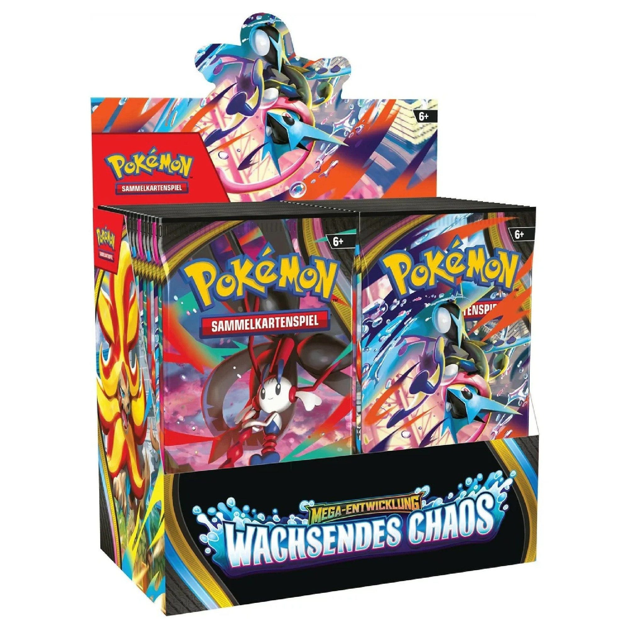 The Pokémon Company International Sammelkarte Pokémon ME03 Wachsendes Chaos Booster Display – 36 Packs