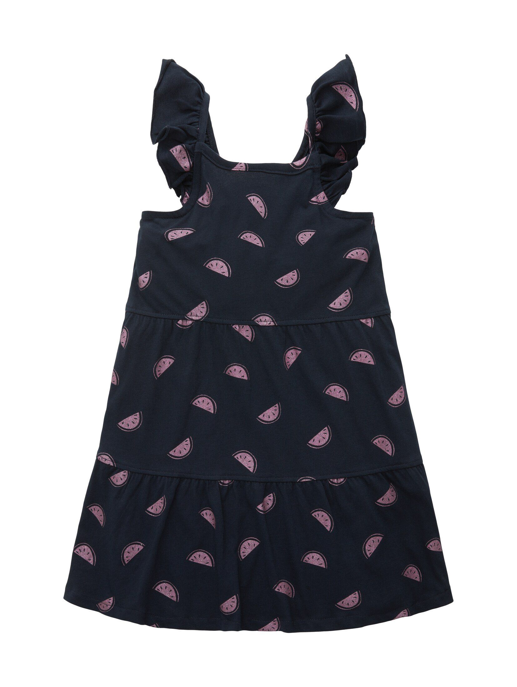 TOM TAILOR Jerseykleid Kleid Allover-Print mit