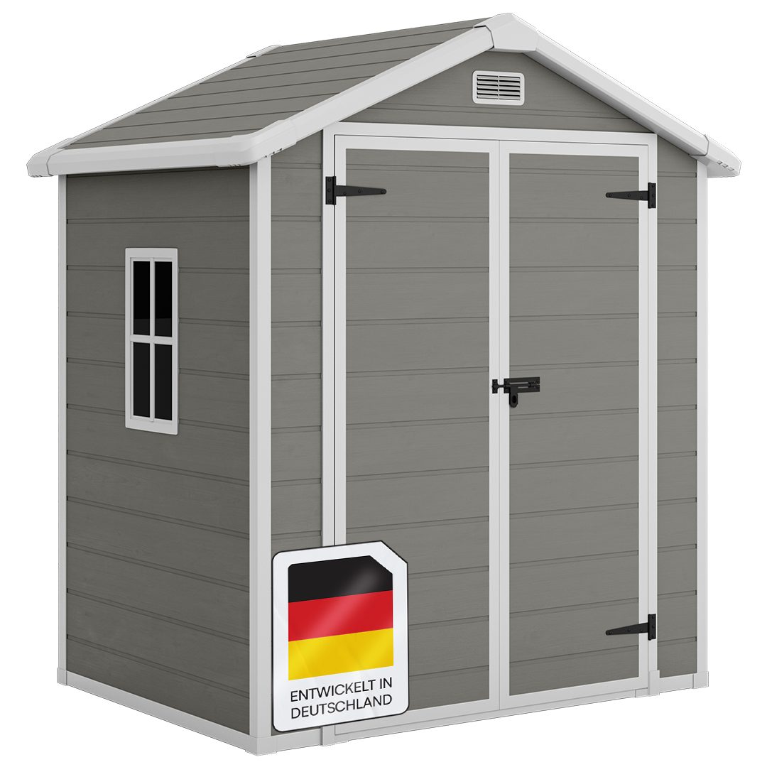 STEELSØN Gerätehaus Novara, BxT: 182x134 cm, günstig online kaufen