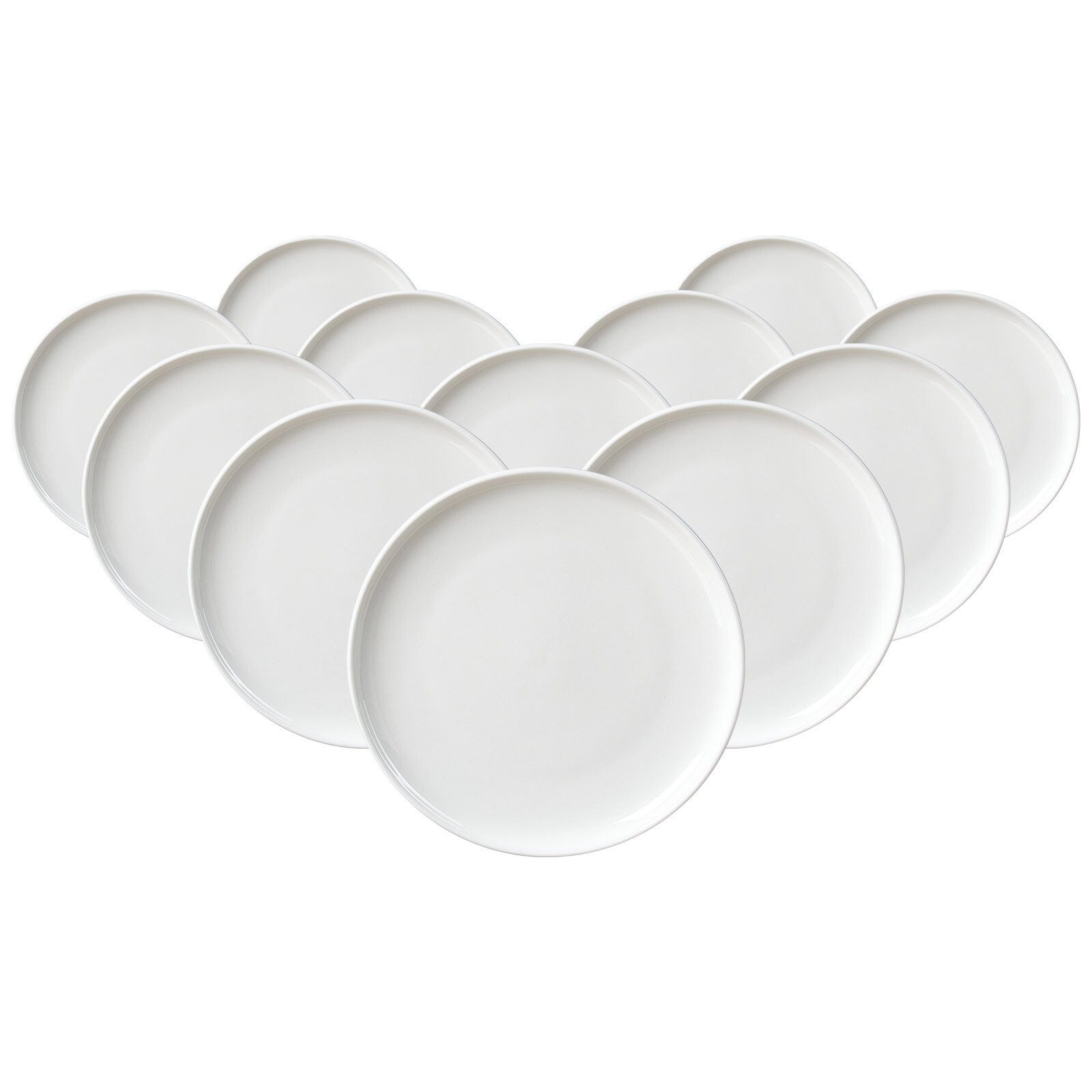 Ritzenhoff & Breker Brotteller Skagen Beilagenteller ø 12 cm 12er Set, (12 St)