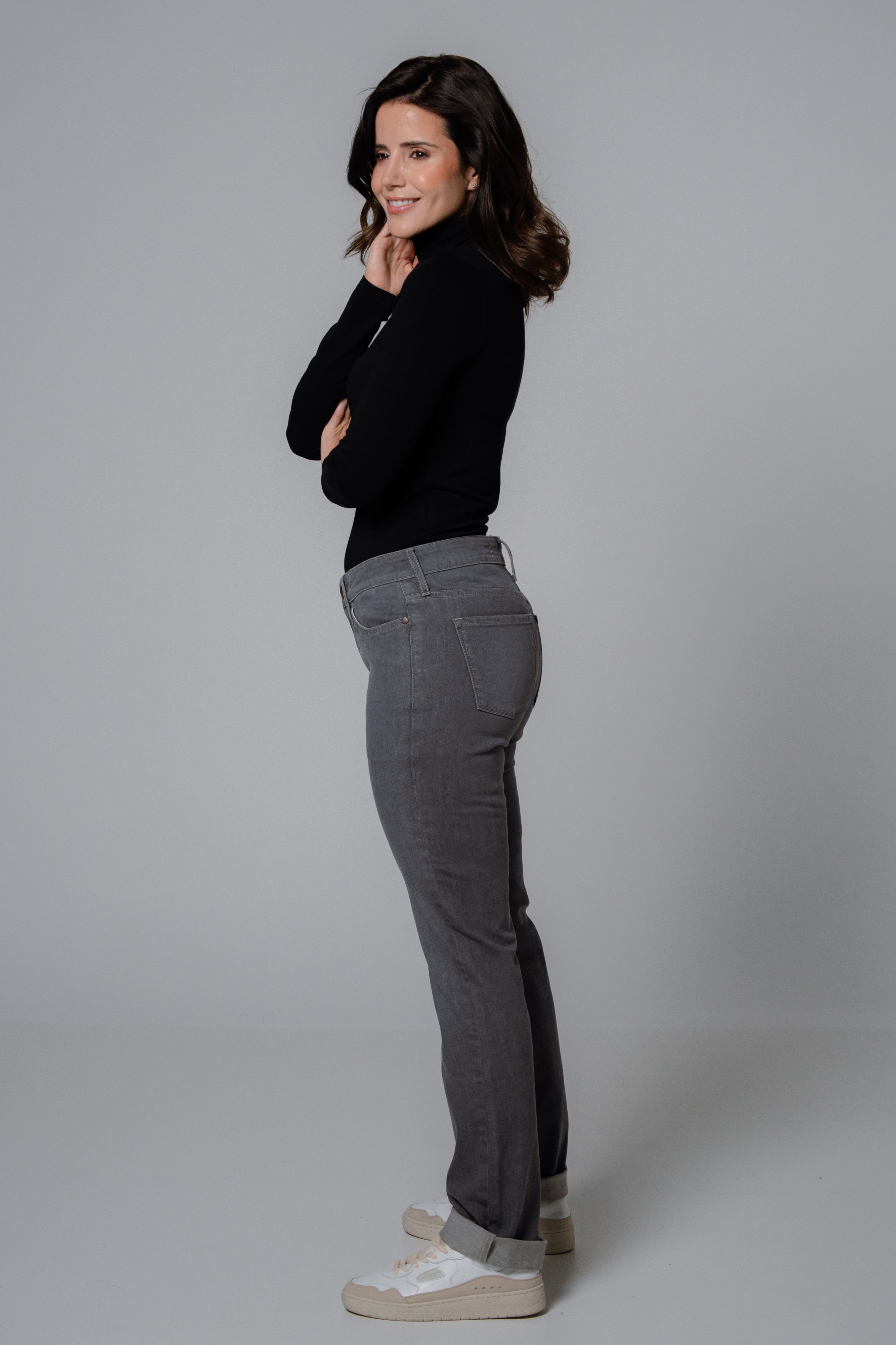 Feuervogl Straight-Jeans fv-No:va, Medium Waist 5-Pocket-Style