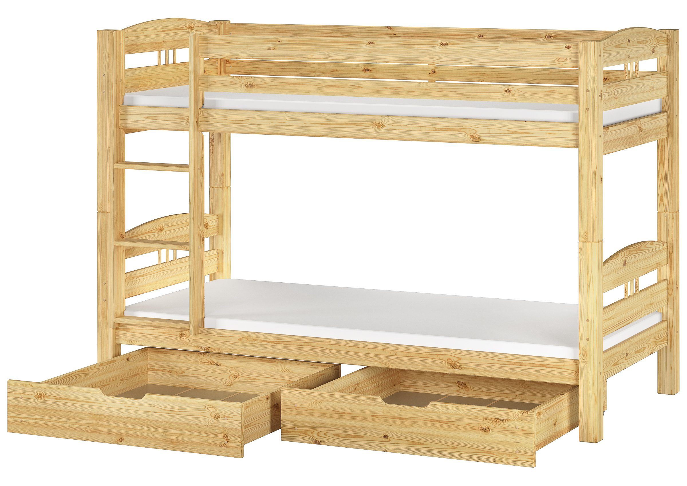 ERST-HOLZ Etagenbett Kinderetagenbett 90 x 200 günstig online kaufen