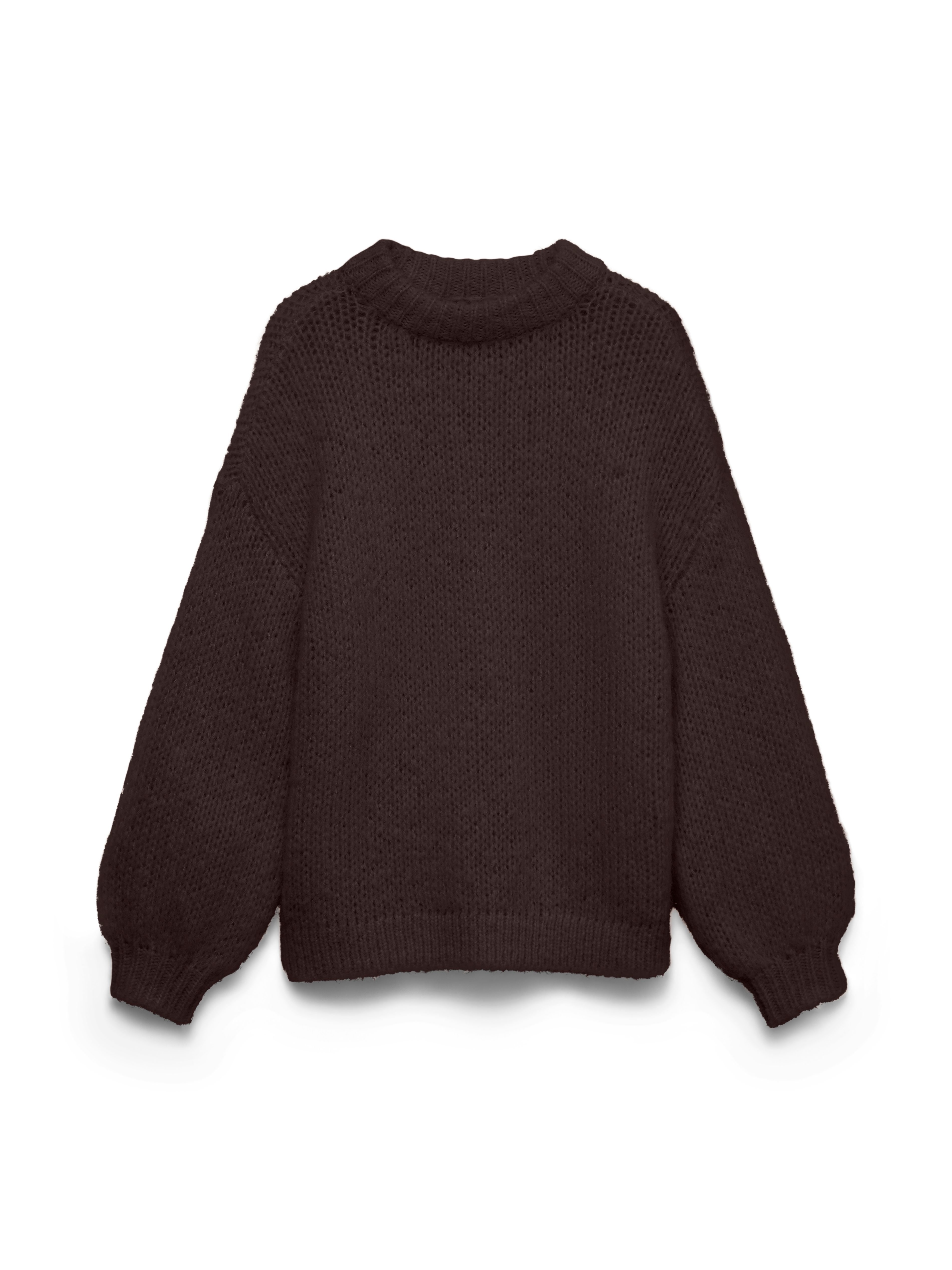Vero Moda Strickpullover VMMAYBE LS HIGH NECK PULLOVER NOOS Kunstfaser