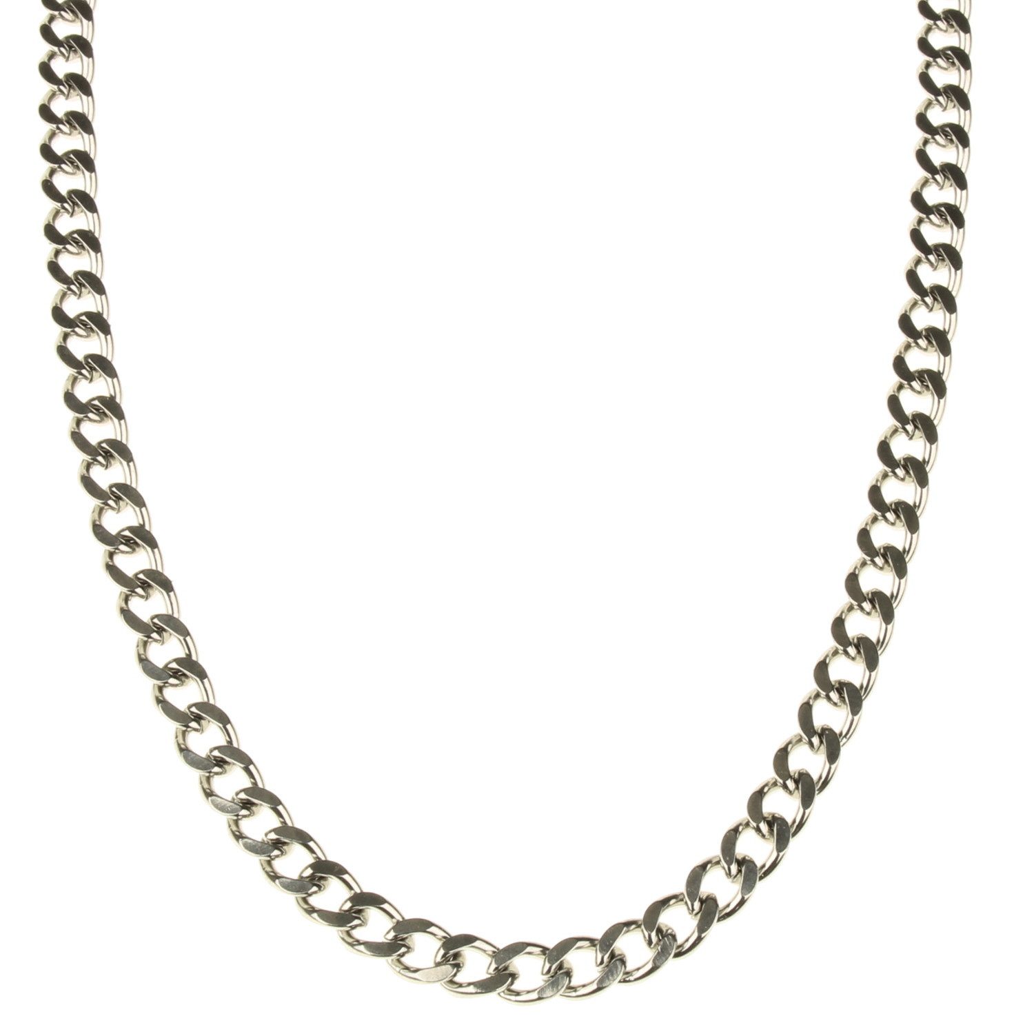 KARMA Statementkette Herrenkette Silberkette Edelstahl silber 60 cm (Herren günstig online kaufen