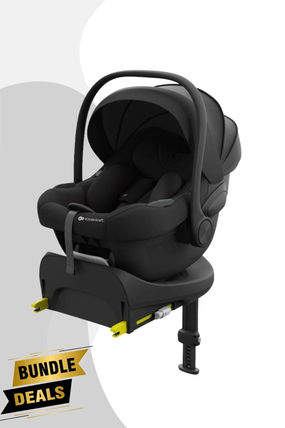Kinderkraft Babyschale Kinderautositz i-Lite mit Endura Safe FX Basis