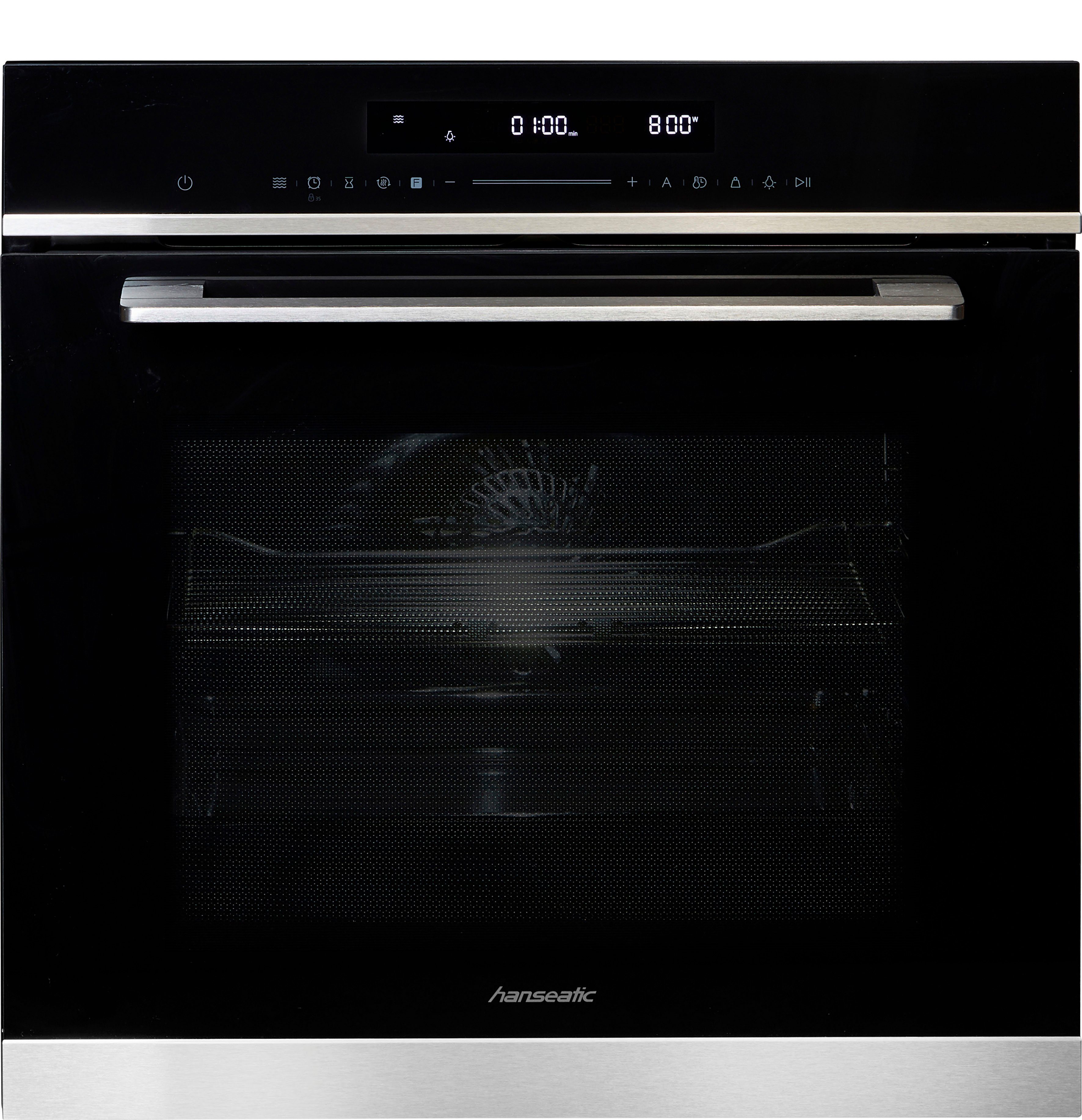 Hanseatic Backofen mit Mikrowelle 7NF30T0-E111E, Praktische Микроволновые печи-Funktion: Für schnelles Aufwärmen