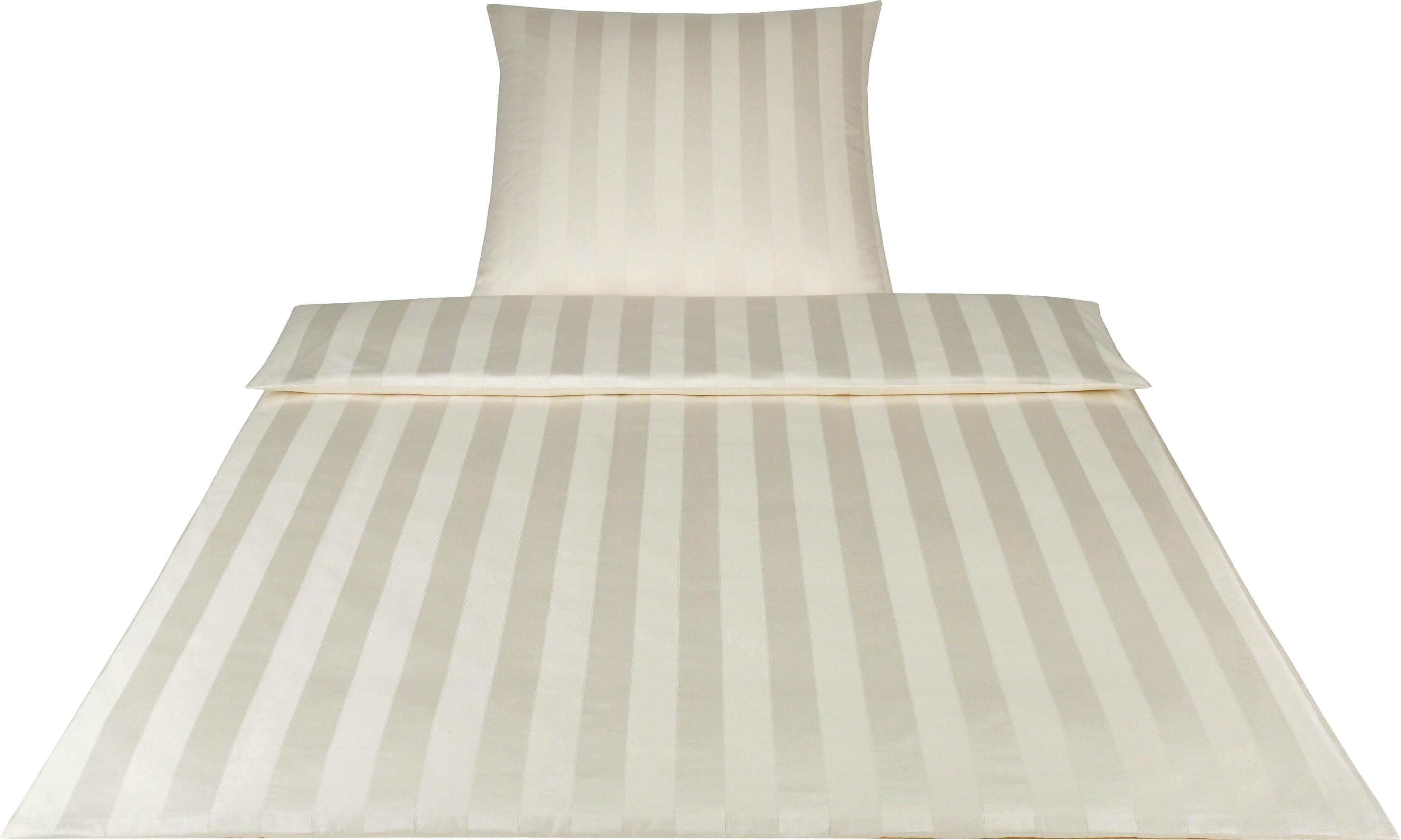 Elegante Bettwäsche Noblesse, Mako-Satin, 2 teilig, günstig online kaufen