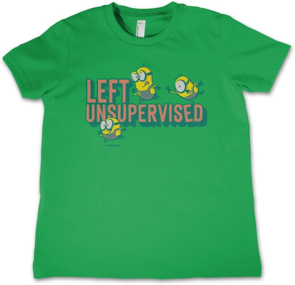 Minions T-Shirt Minions Left Unsupervised Kids Tee