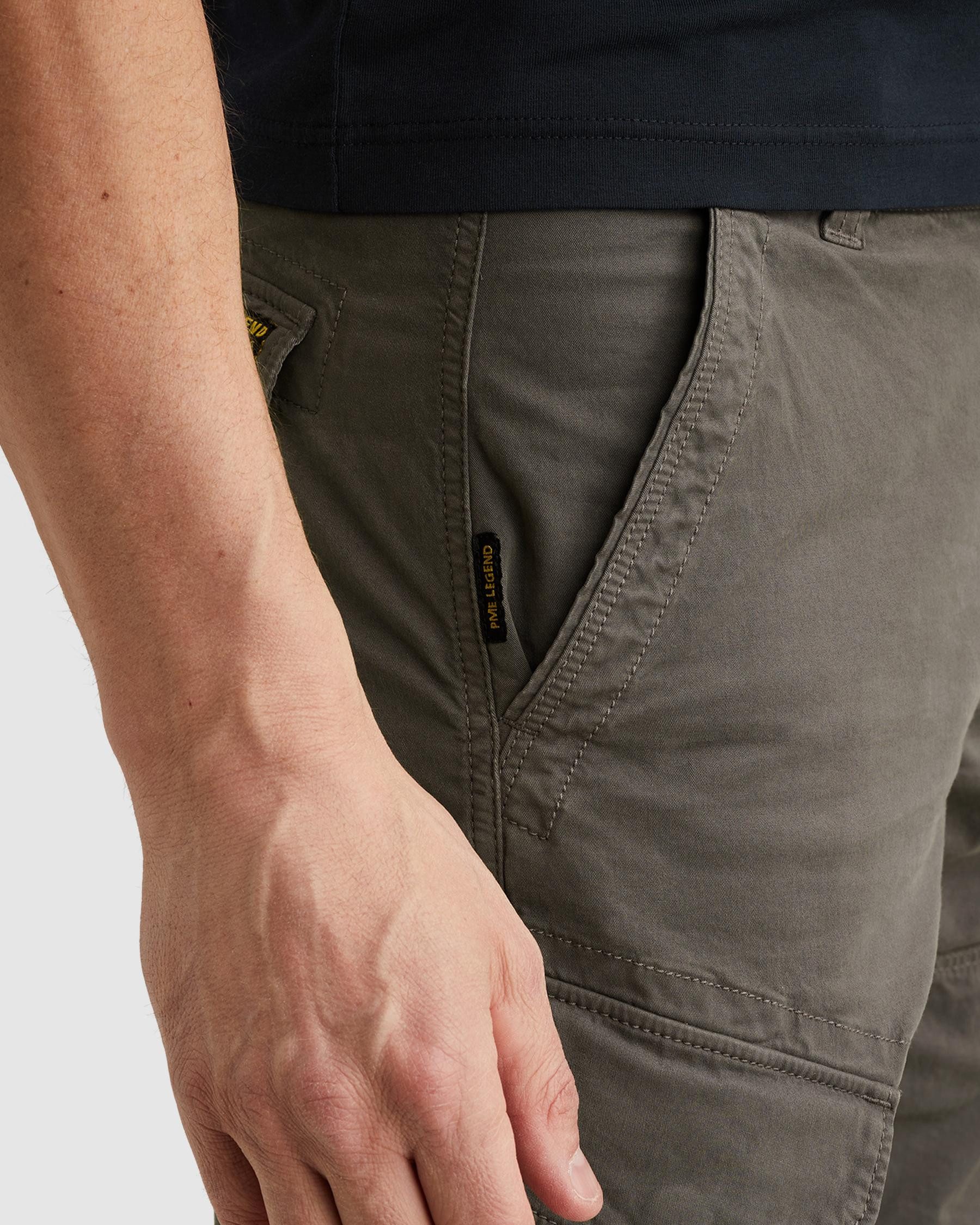 PME LEGEND Cargobermudas NORDROP CARGO SHORTS STRETCH TWILL normale Passform, mit Gürtelschlaufen, unifarben