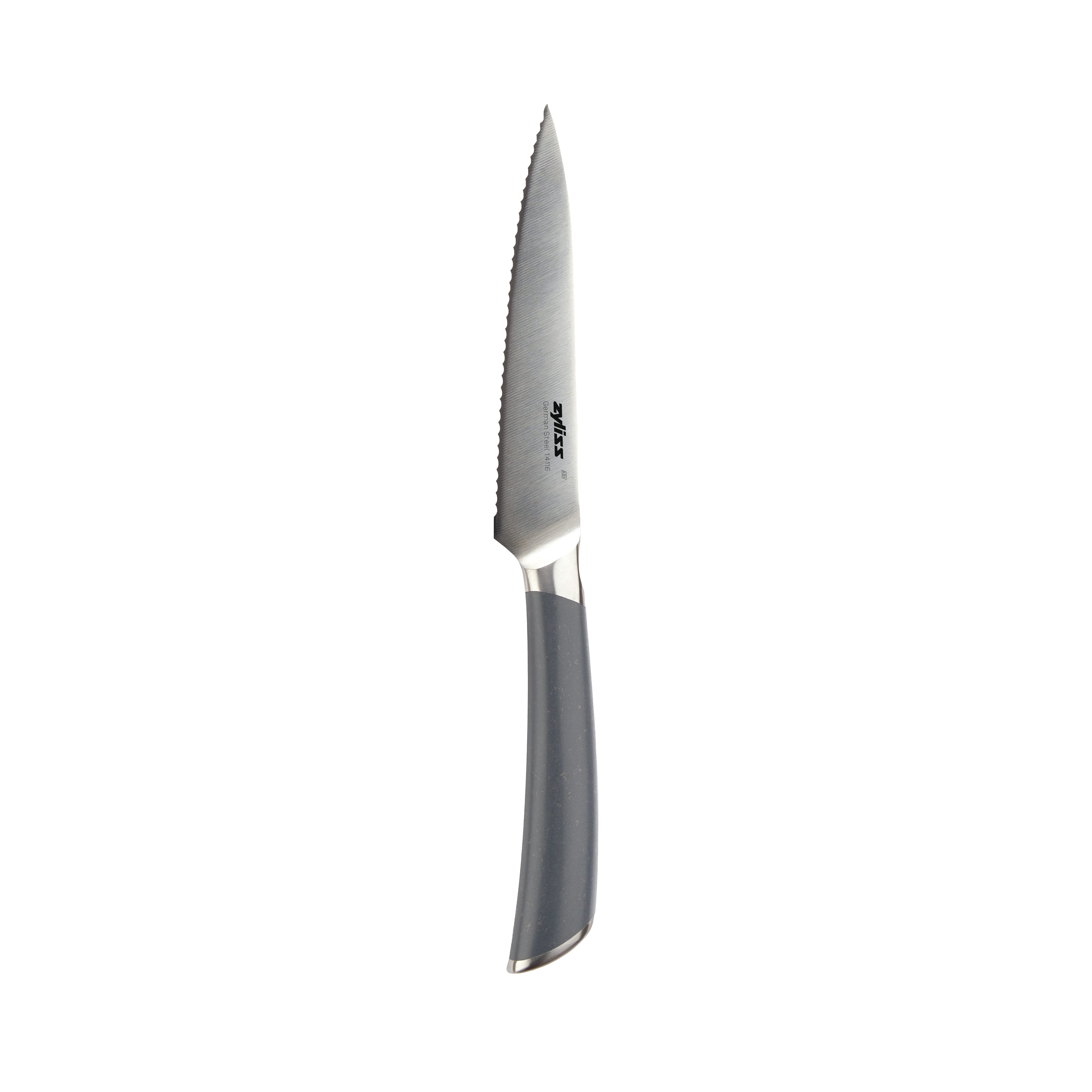 zyliss Gemüsemesser Rüstmesser mit Wellenschliff, 11,5, deutscher Edelstahl