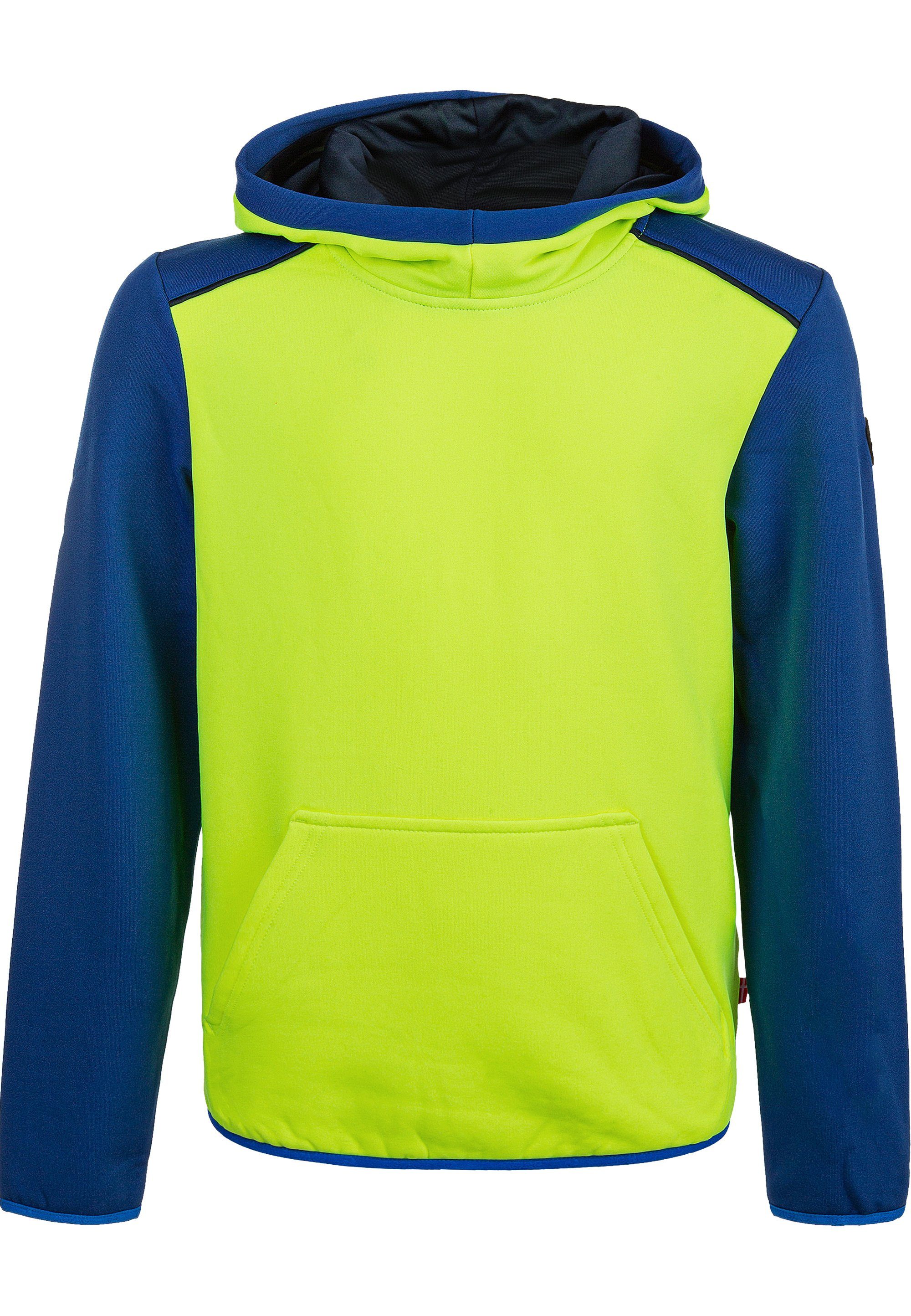 ZIGZAG Kapuzensweatshirt FINK (1-tlg) aus schnelltrocknenden Funktionsmaterialien gelb | Sweatshirts