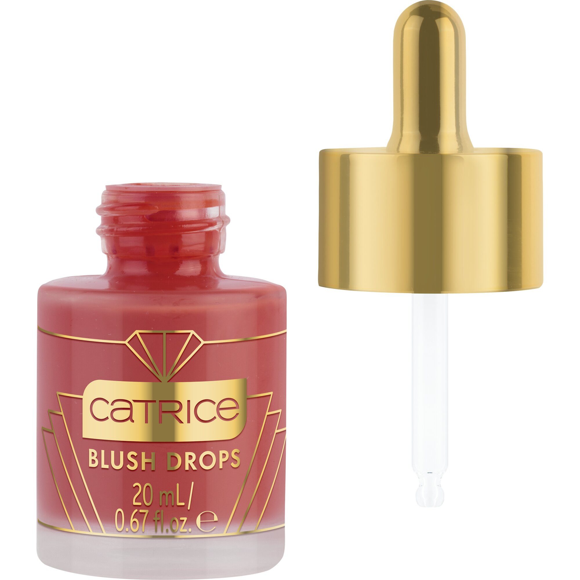Catrice Rouge FESTIVE TREASURES Blush Drops, 3-tlg., mit flüssigem Rouge